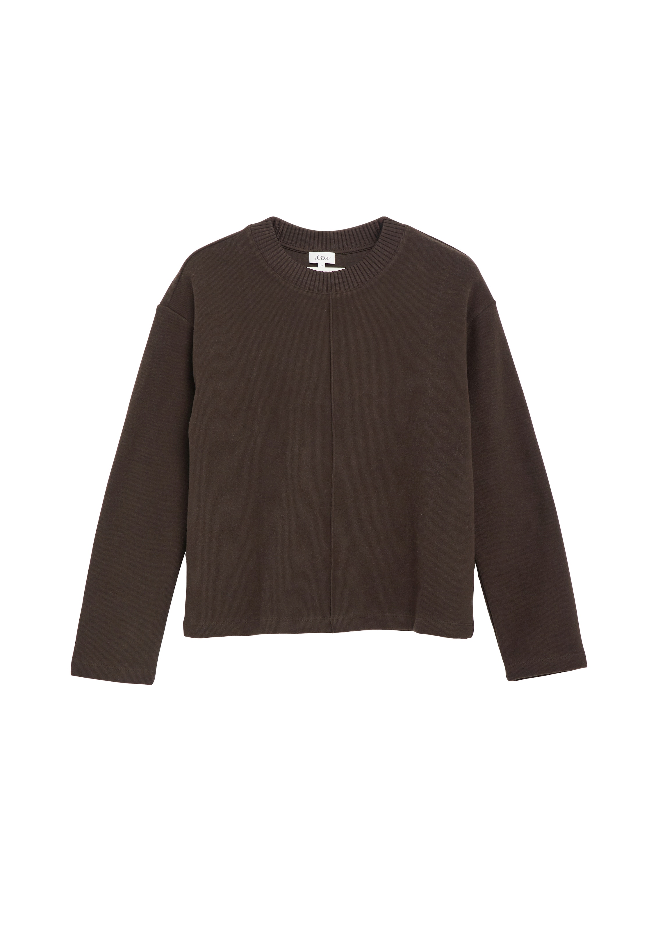 s.Oliver Sweatshirt , Relaxed Fit mit überschnittenen Schultern
