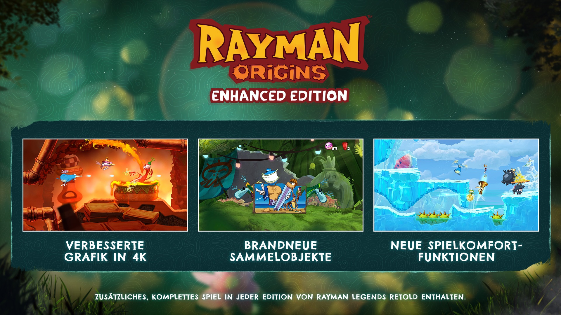 UBISOFT Spielesoftware "Rayman Legends Retold – Launch Edition", ohne farbbezeichnung, PlayStation 5, Spielesoftware
