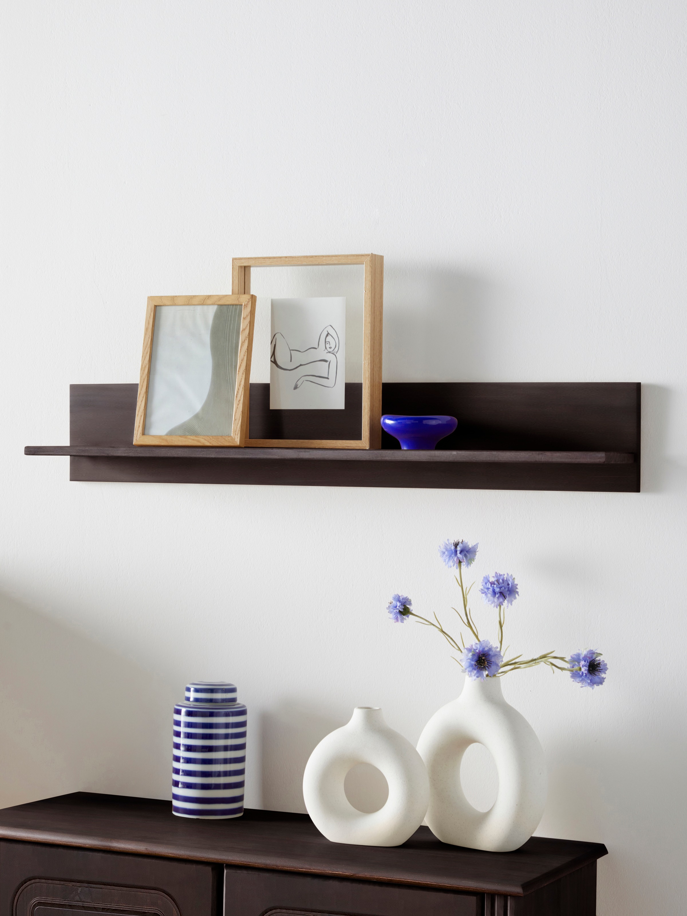 OTTO home Wandregal "Mette" mit Ablage, Breite 90 cm günstig online kaufen