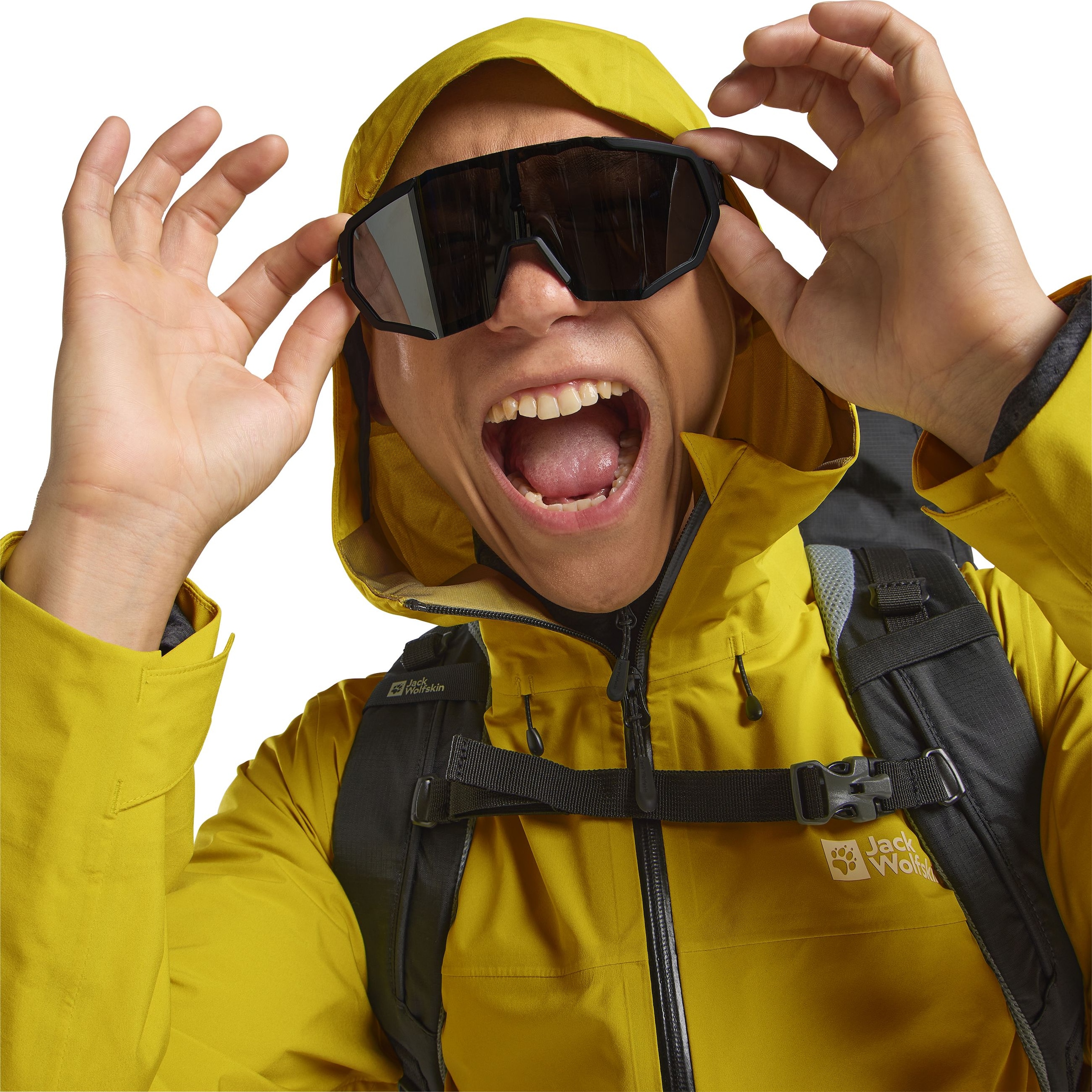 Jack Wolfskin Funktionsjacke »HIGHEST PEAK 3L JKT M«, mit Kapuze