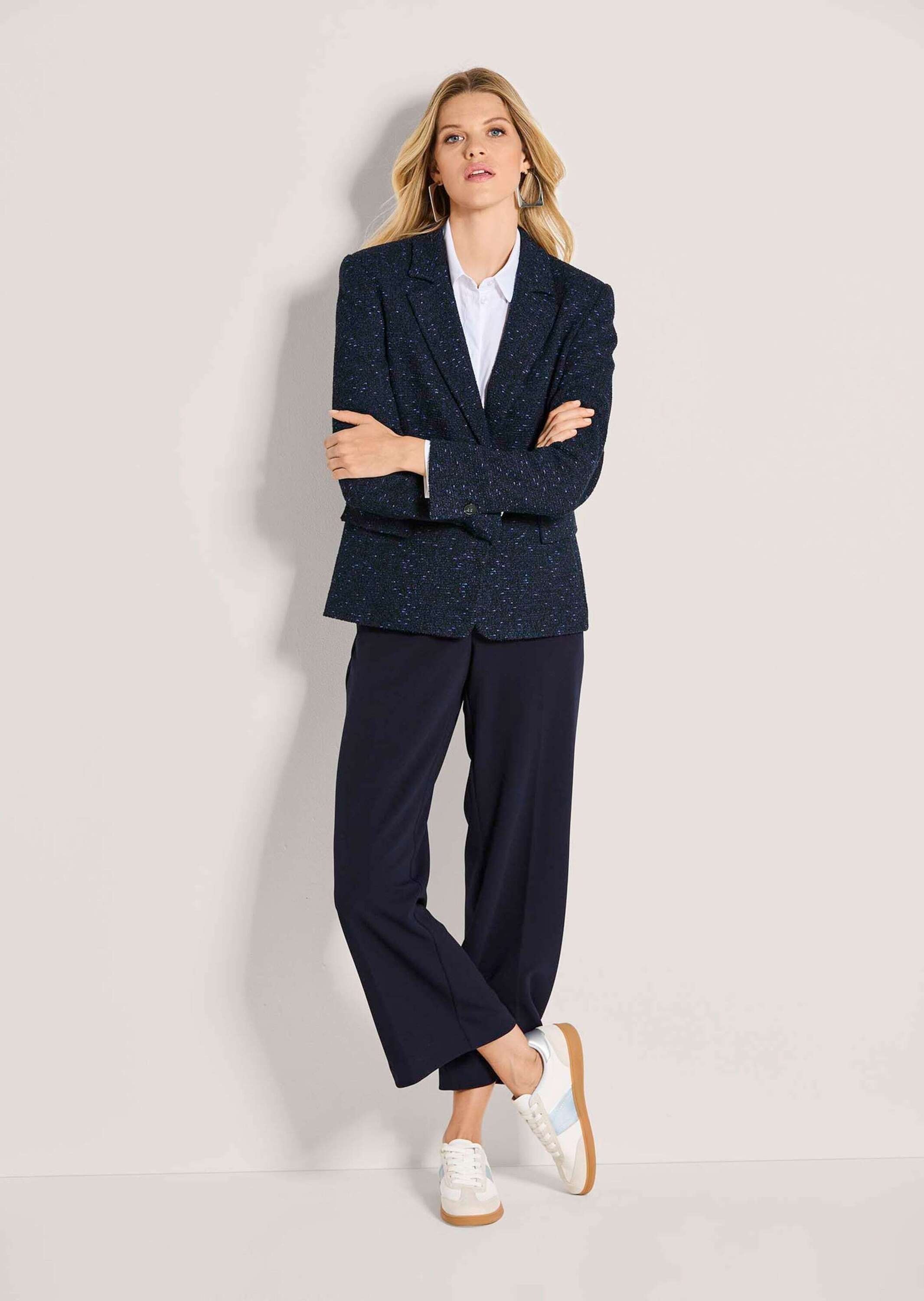 MADELEINE Jackenblazer "Blazer Tweed-Blazer mit Glanzeffekt" Tweedstruktur günstig online kaufen