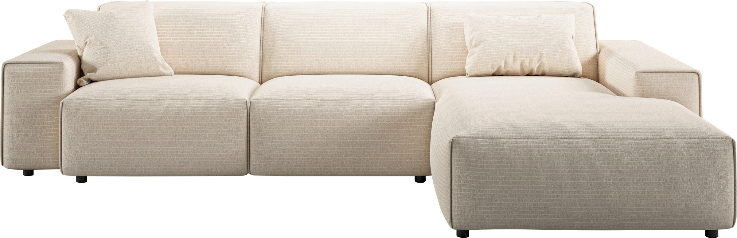 Home affaire Ecksofa "Glimminge auch in Breitcord, Feincord, Bouclé + Easy günstig online kaufen