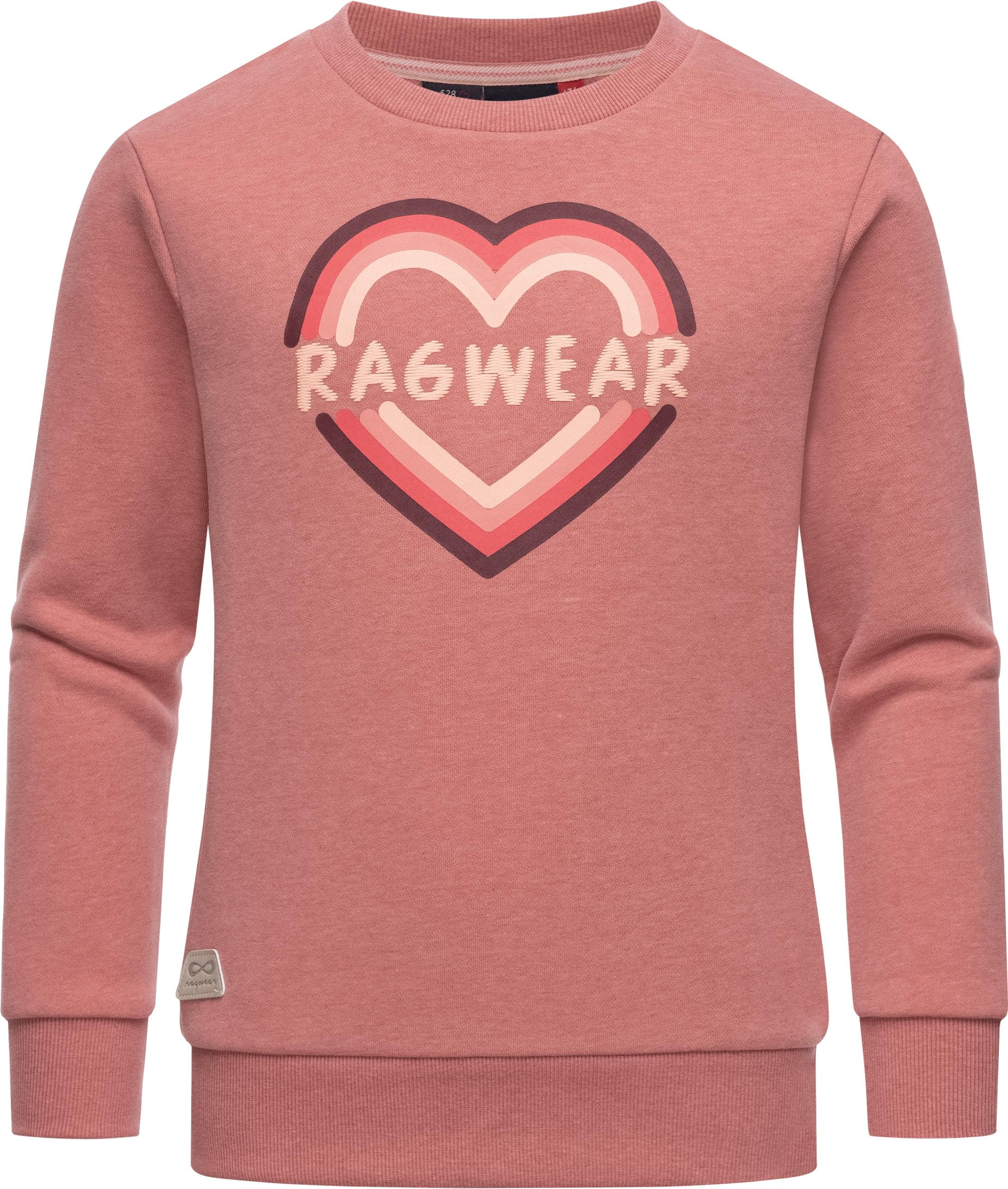 Ragwear Sweater »Evka Print«, stylisches Mädchen Print | online coolem Sweatshirt mit kaufen BAUR Logo