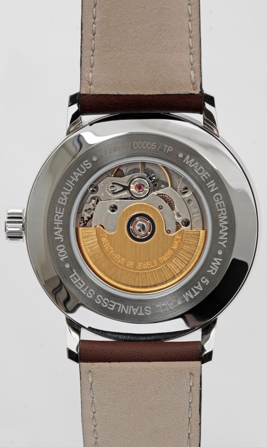 IRON ANNIE Automatikuhr »Bauhaus ETA Automatik«, Armbanduhr, Herrenuhr, Datum, Leuchtzeiger, Made in Germany