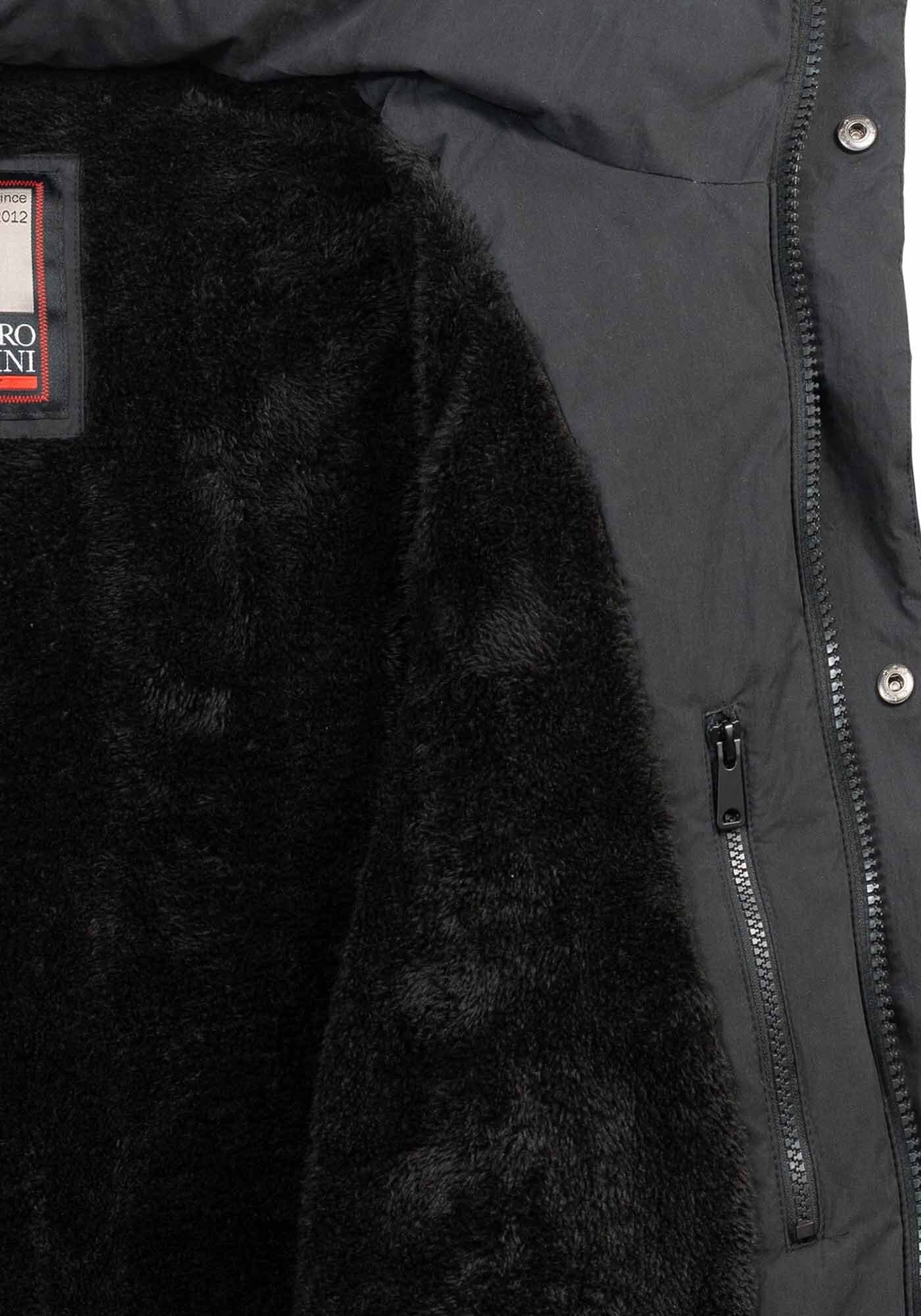 Alessandro Salvarini Winterjacke »ASArtiika« innen mit warmem Teddyfell