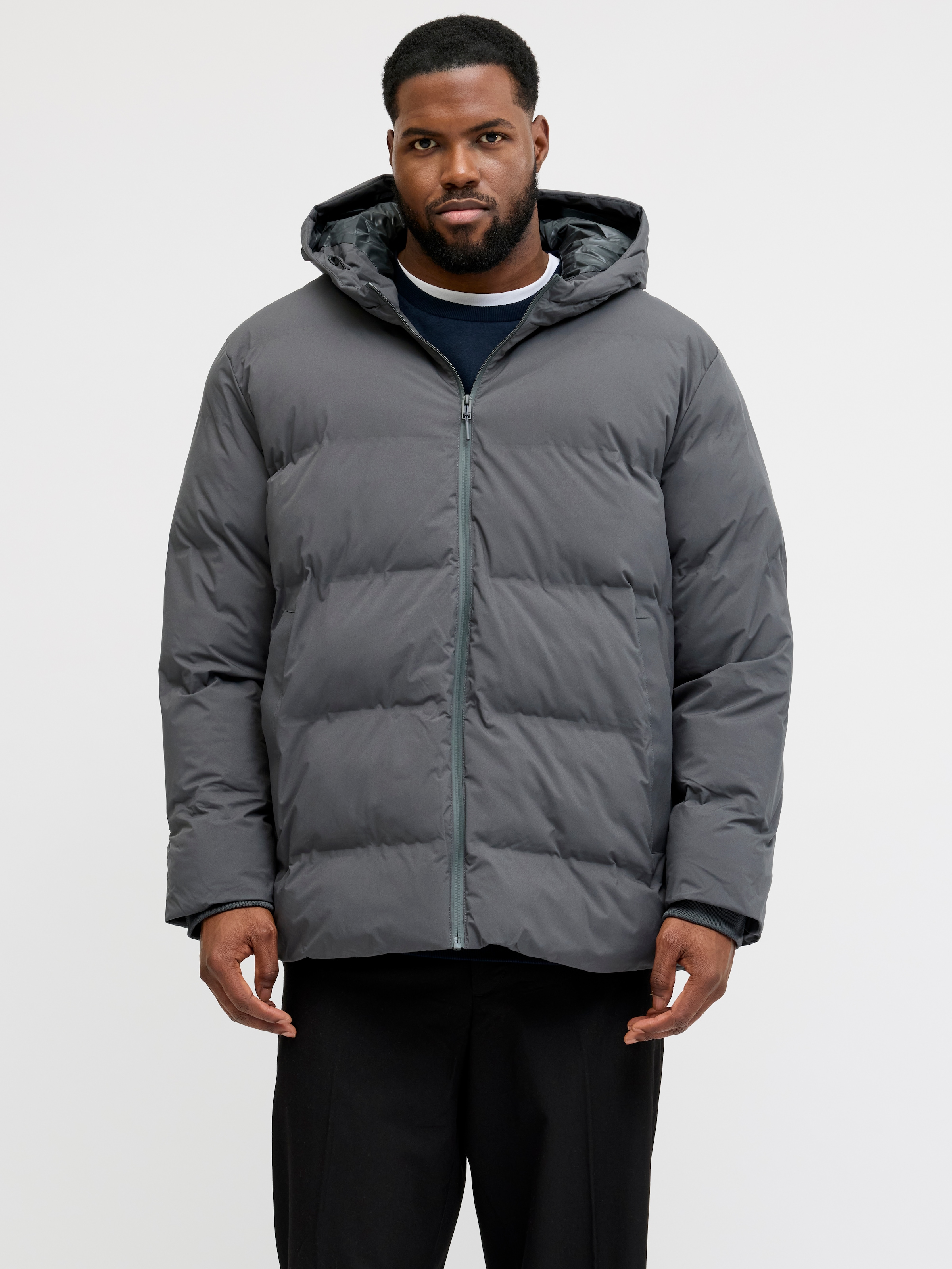 Jack & Jones PlusSize Steppjacke "JJKAITO PUFFER JACKET PLS" mit Kapuze günstig online kaufen