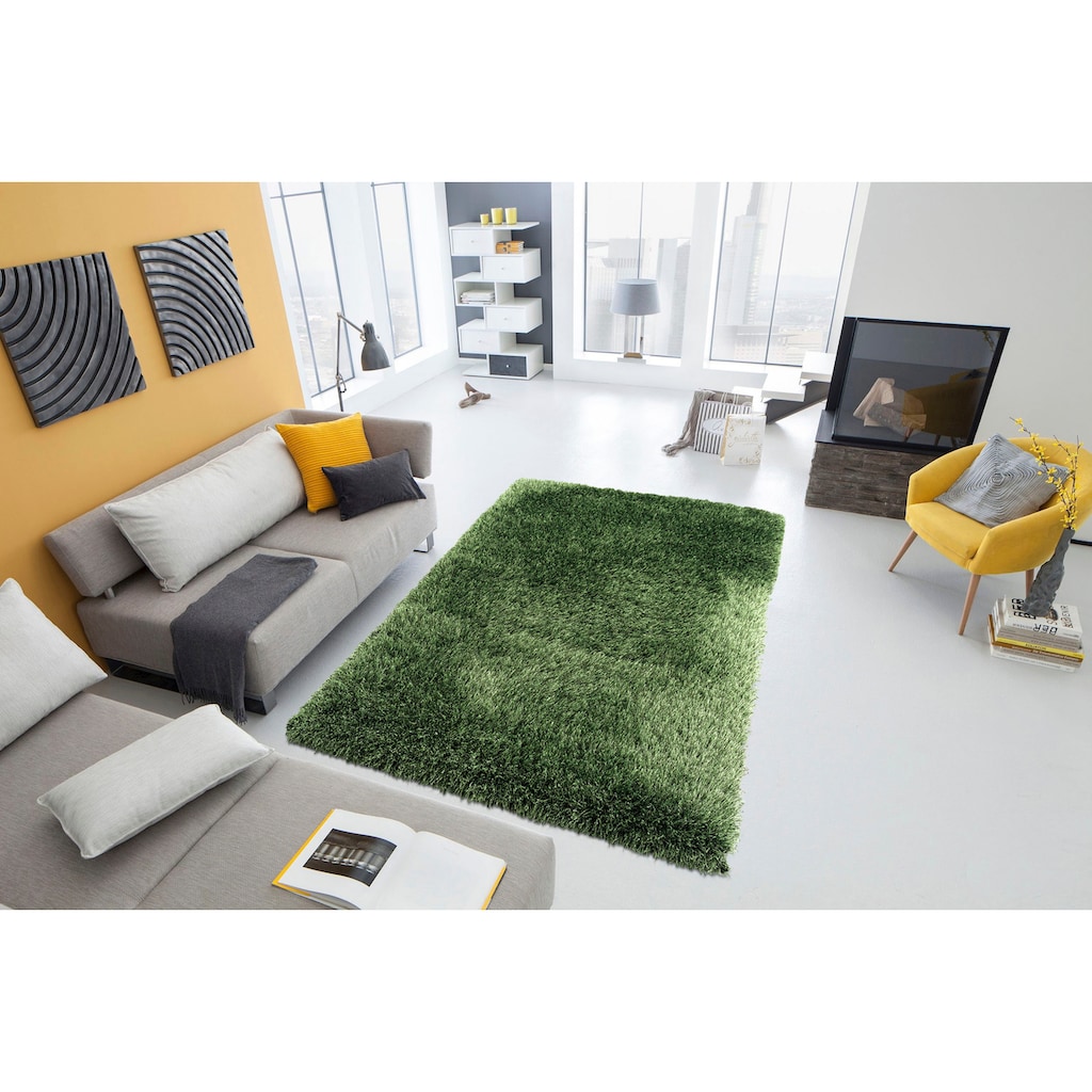 my home Hochflor-Teppich »Amadeo«, rechteckig, 73 mm Höhe, besonders langer Flor, Wohnzimmer