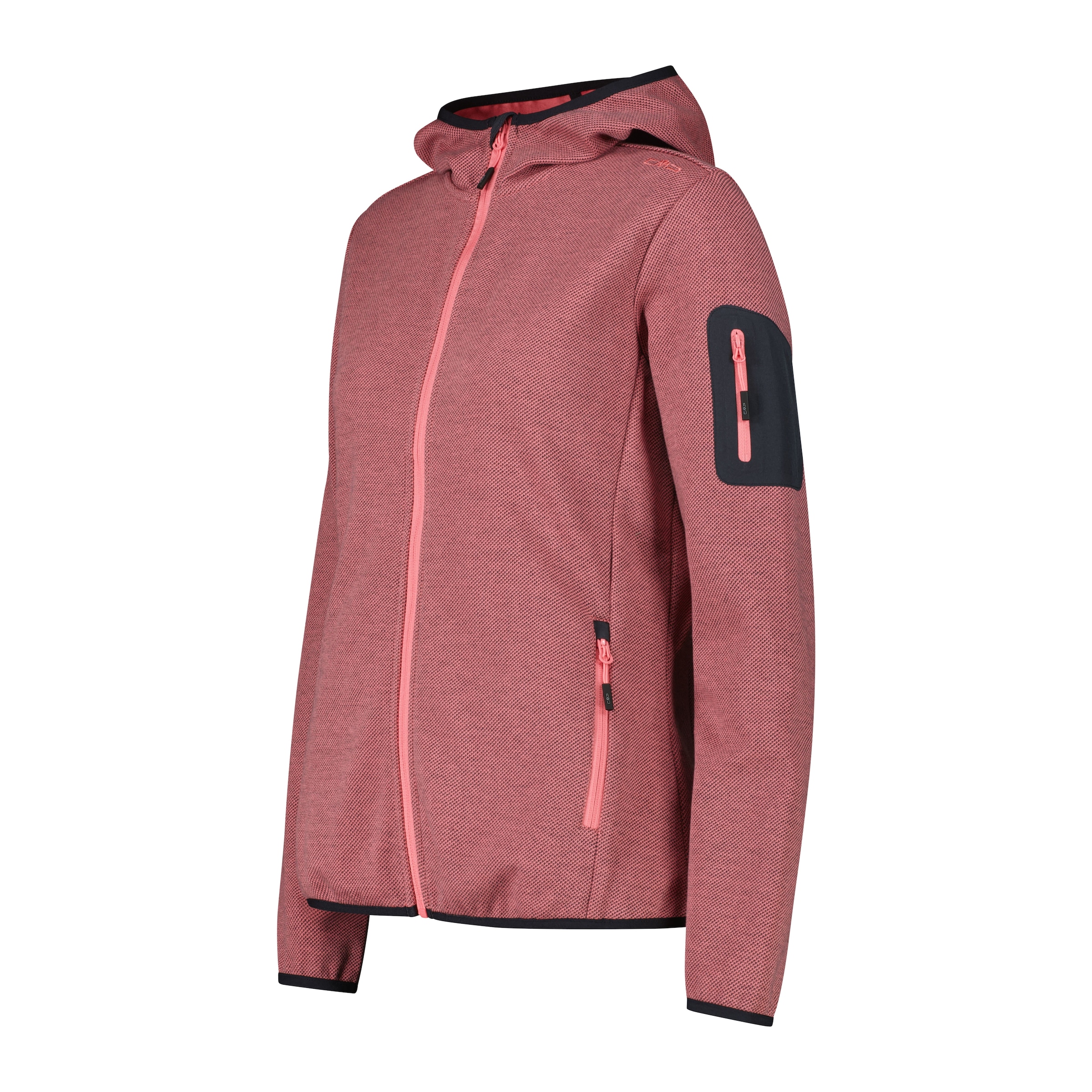 CMP Strickfleecejacke für sportliche Aktivitäten und Outdoor, Übergangsjacke