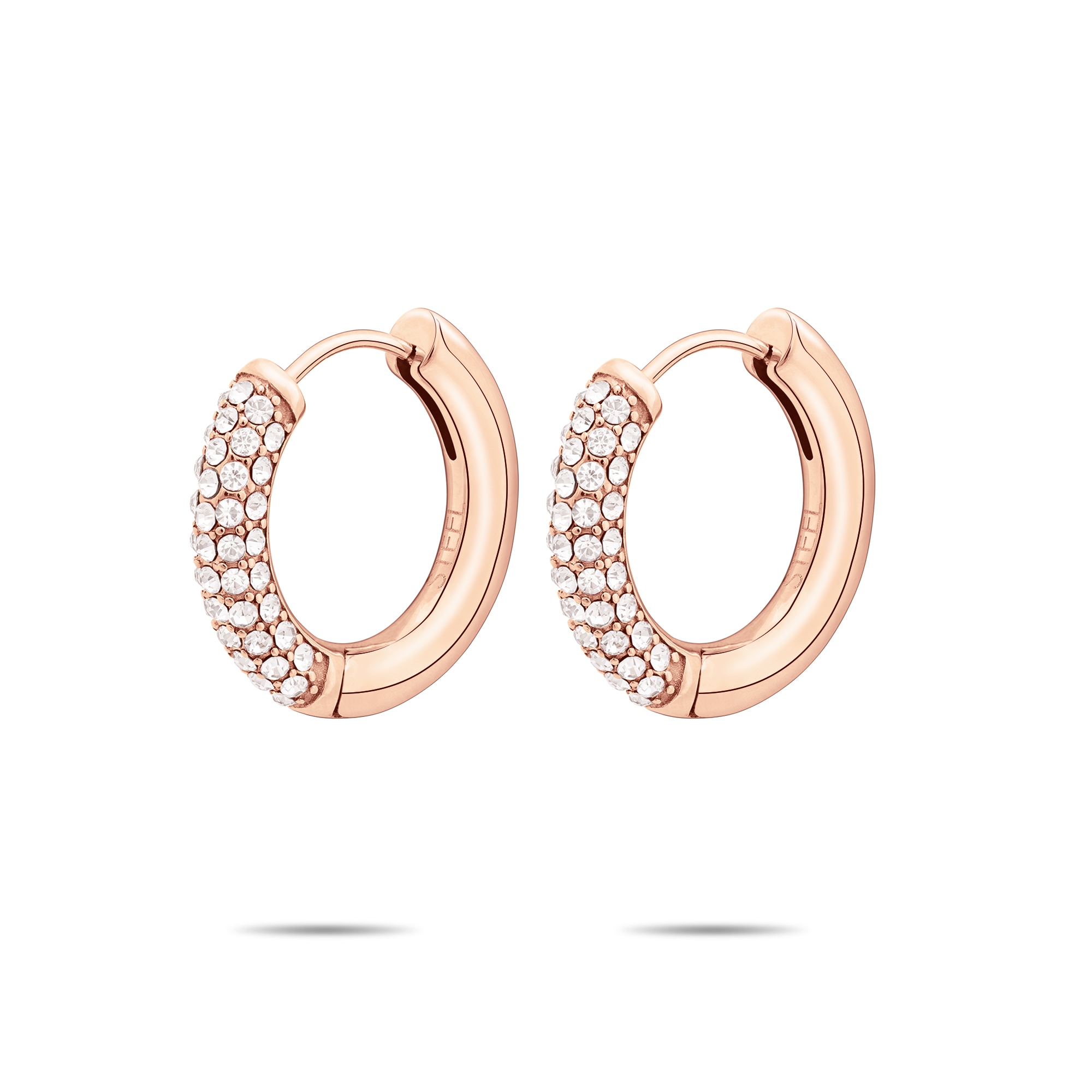 Tamaris TJ-0672-E-22 Hoop Earrings Rose Gold 21.6mm