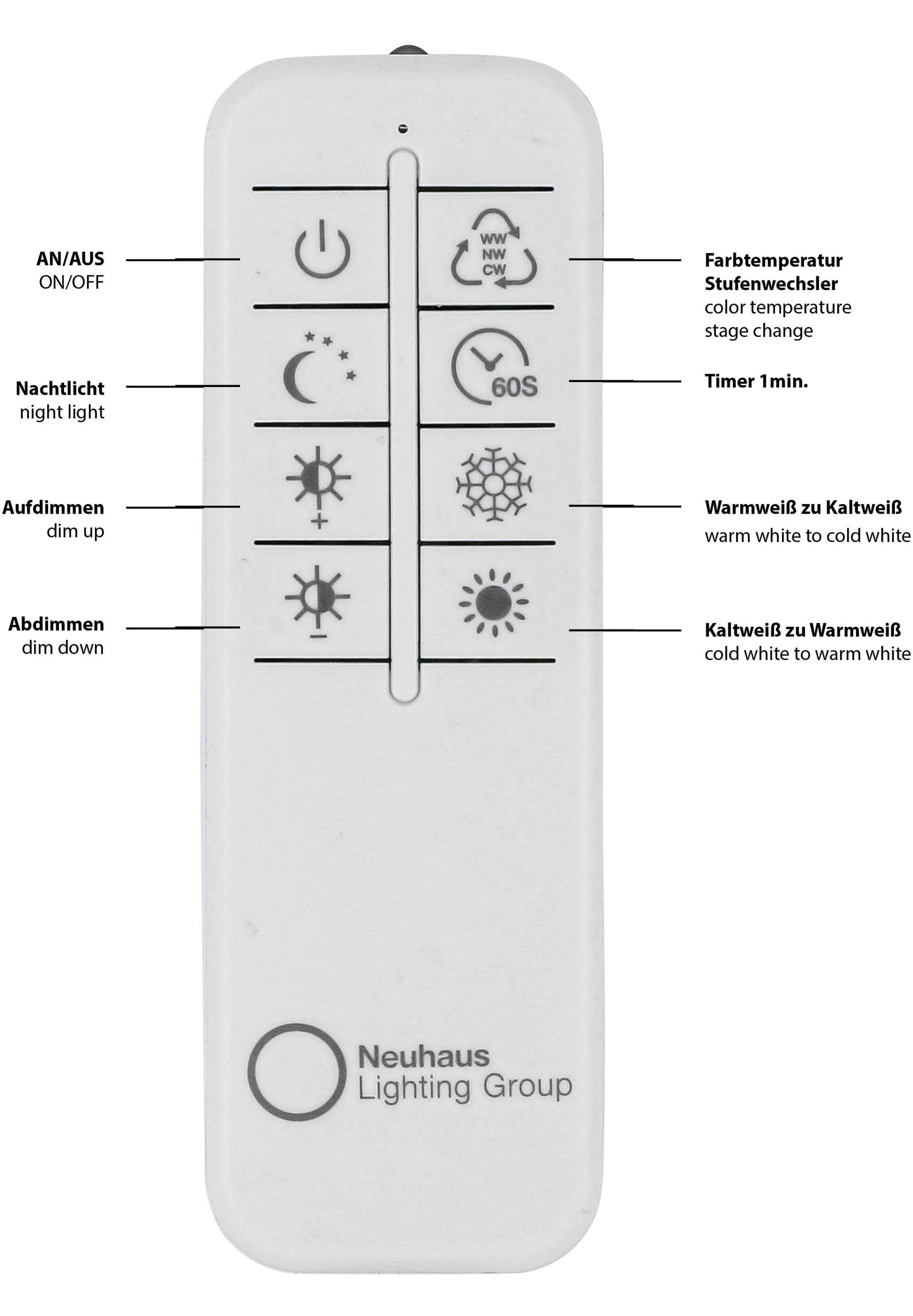 Leonique Deckenleuchte »Brialeen - Akustikpaneele«, 1 flammig, Leuchtmittel LED-Board | LED fest integriert, Akustikpaneel, CCT, Deckenlampe, Akustik, Holz, Paneele, Fernbedienung