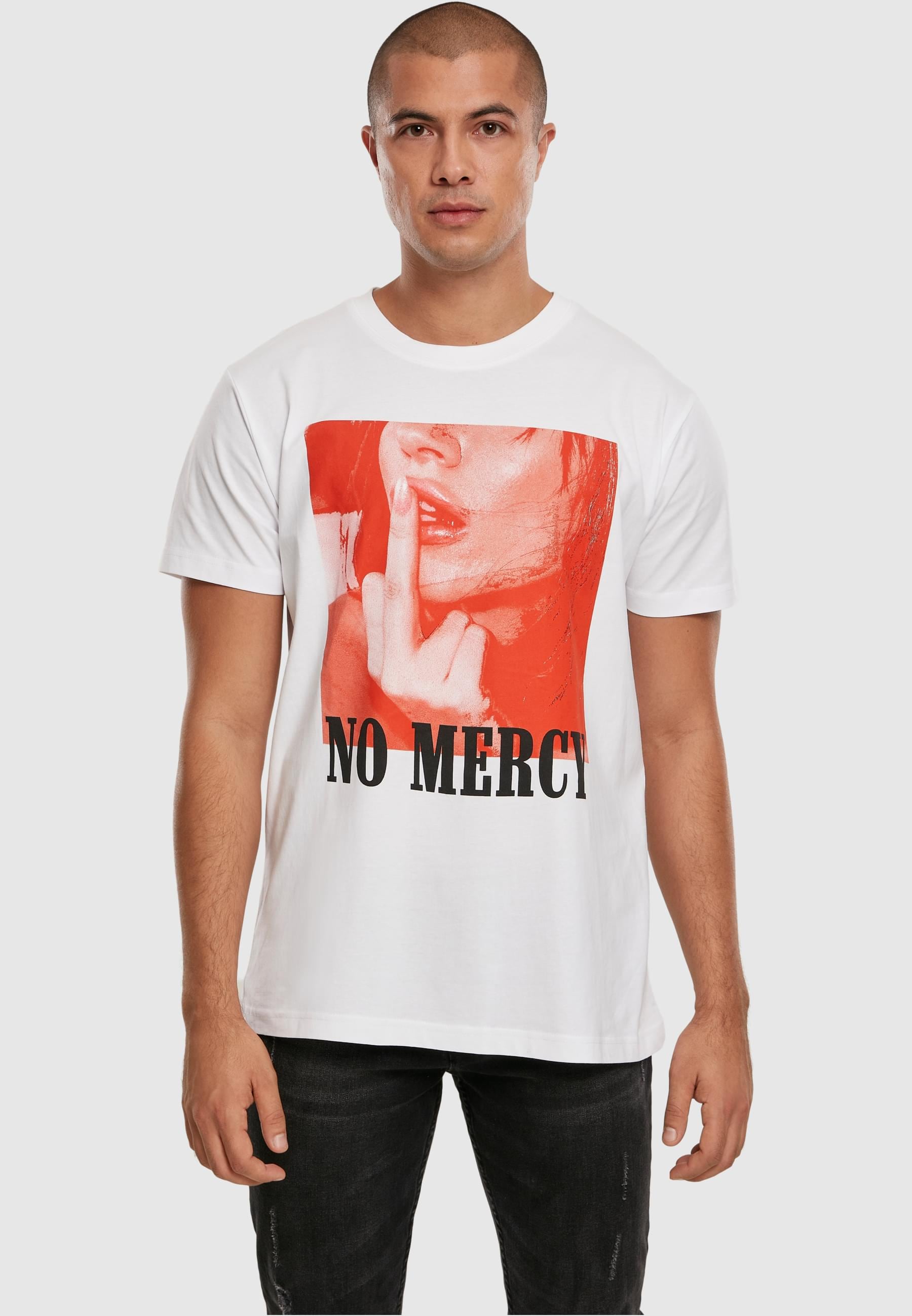 MisterTee T-Shirt »MisterTee Herren No Mercy Tee«, (1 tlg.)