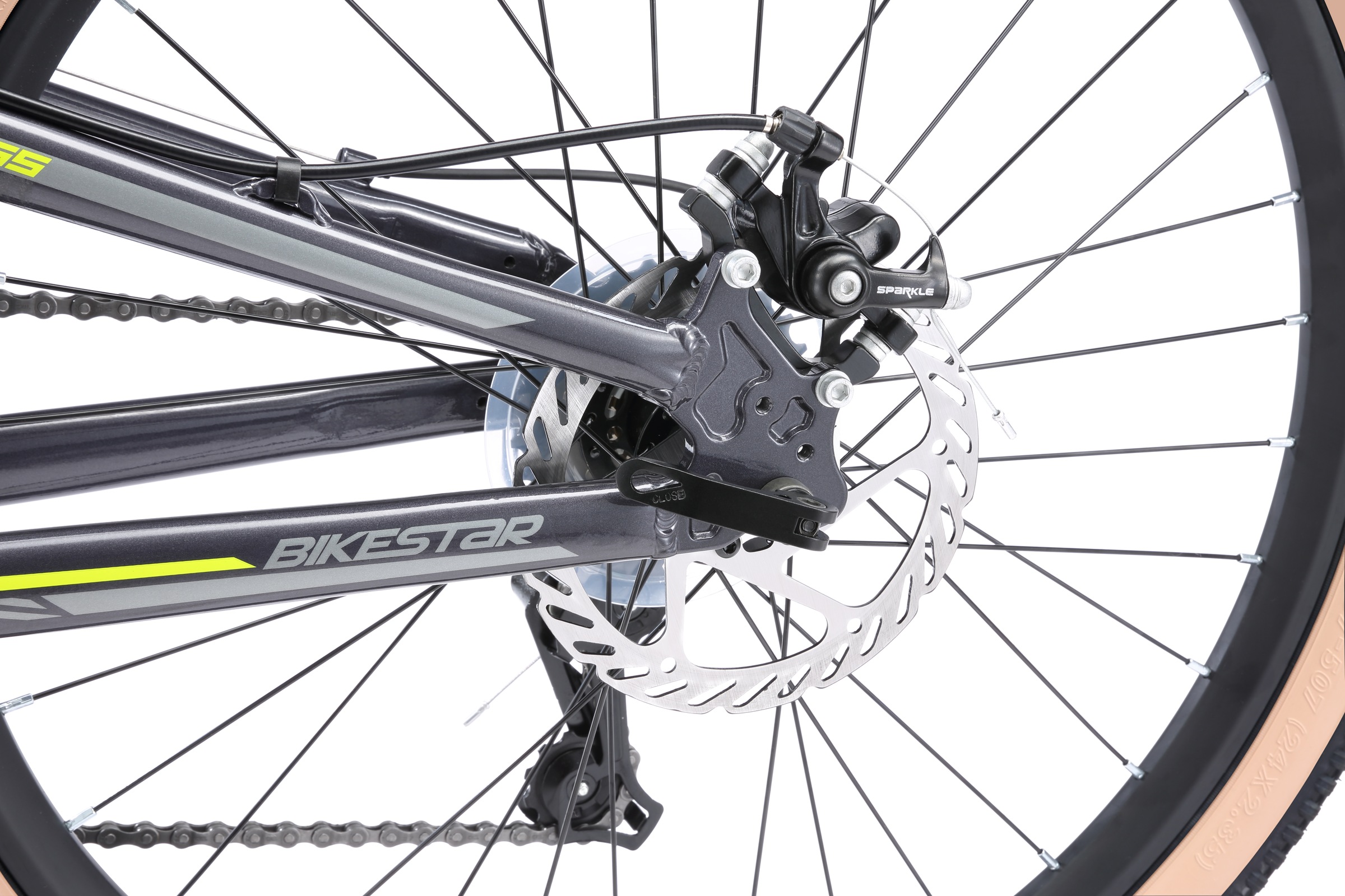 Bikestar Jugendfahrrad 21 Gang Shimano RD-TY21 Schaltwerk Kettenschaltung