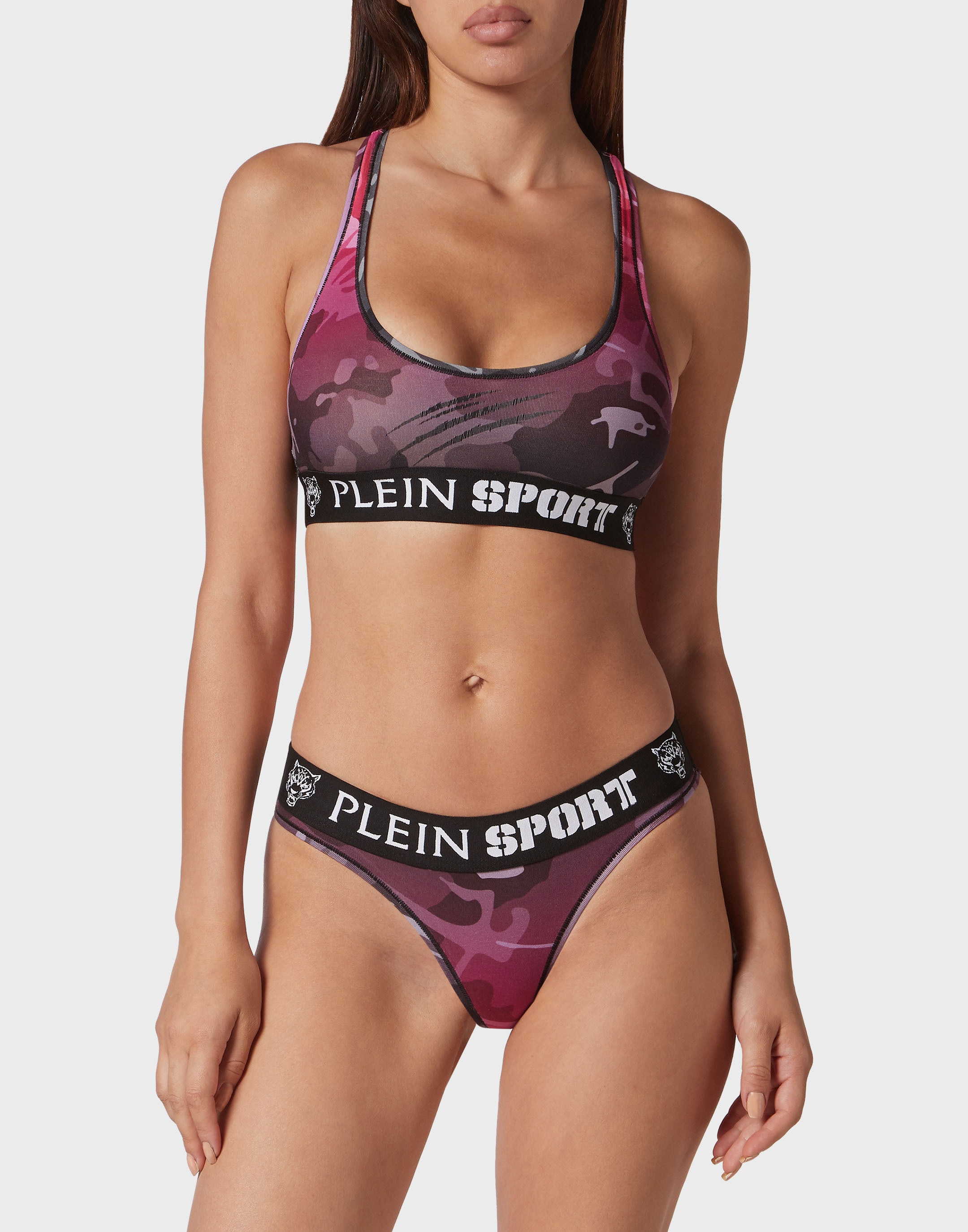 PLEIN SPORT Set: Soft-BH "Camouflage" günstig online kaufen