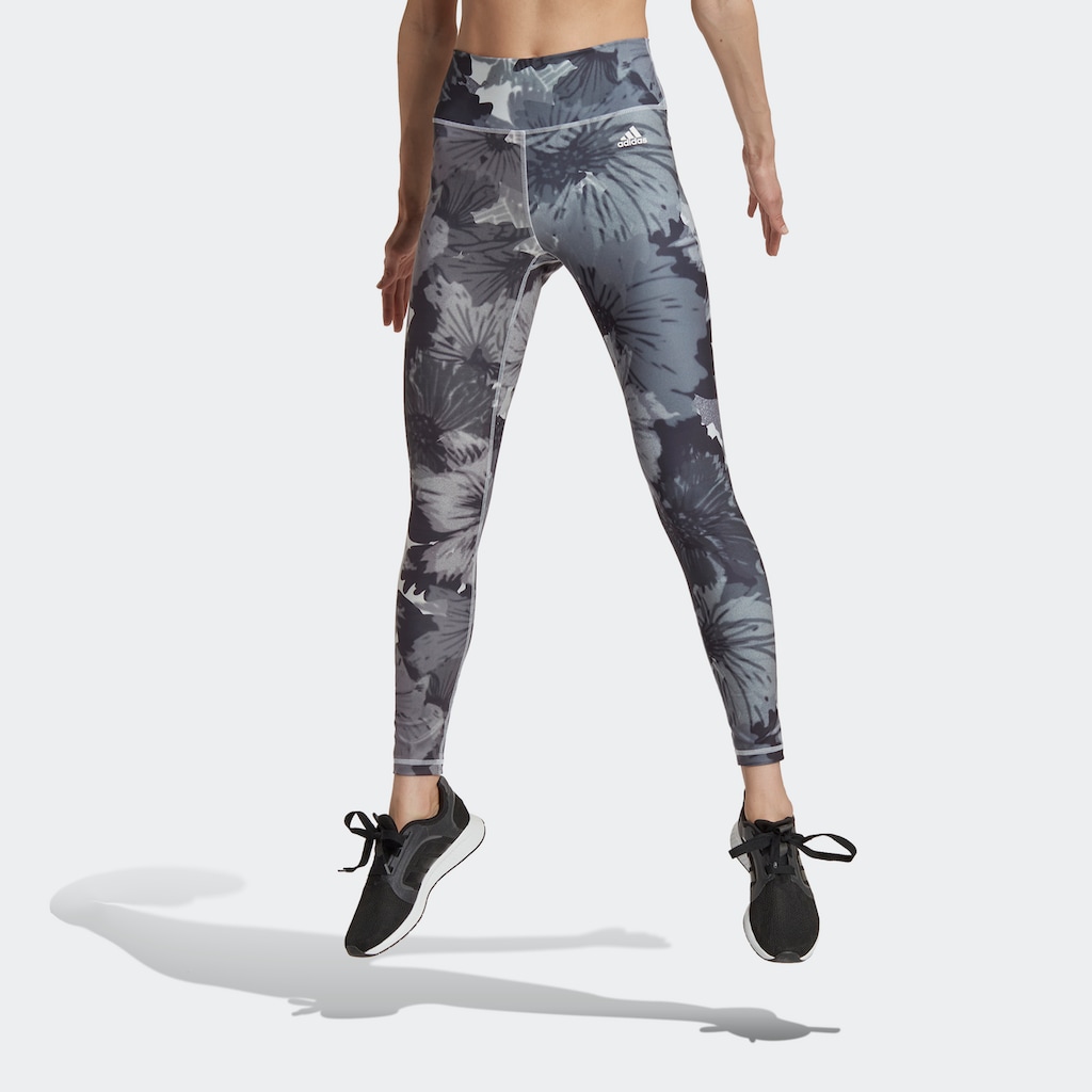 adidas Performance Trainingstights »TRAINING ESSENTIALS PRINTED HIGH-WAISTED TIGHT«, (1 tlg.)