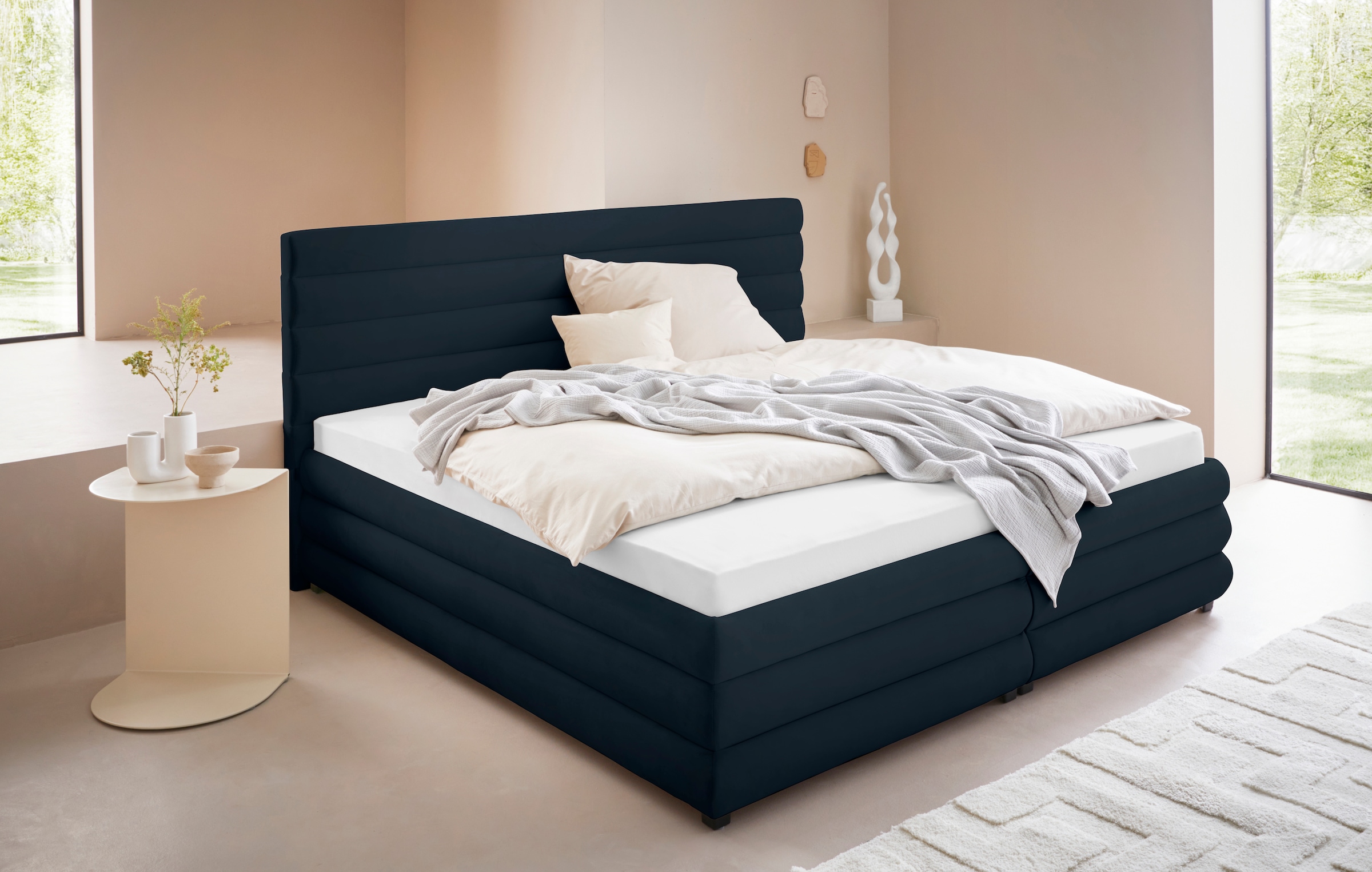 LeGer Home by Lena Gercke Polsterbett "Maylis" wahlweise mit und ohne Matratze und Lattenrost, auch in 200cm Breite