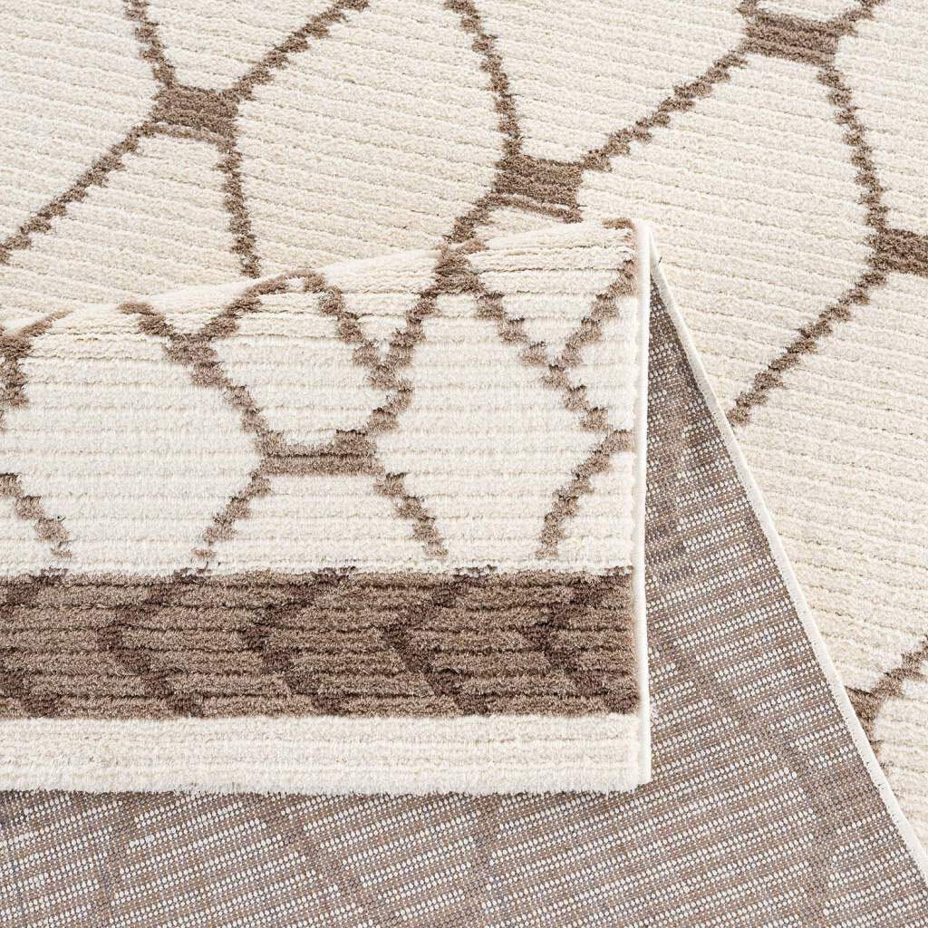 Carpet City Teppich »April 2312«, rechteckig, 10 mm Höhe, Läufer, weich durch Microfaser, Boho Ethno Look, Wohnzimmer