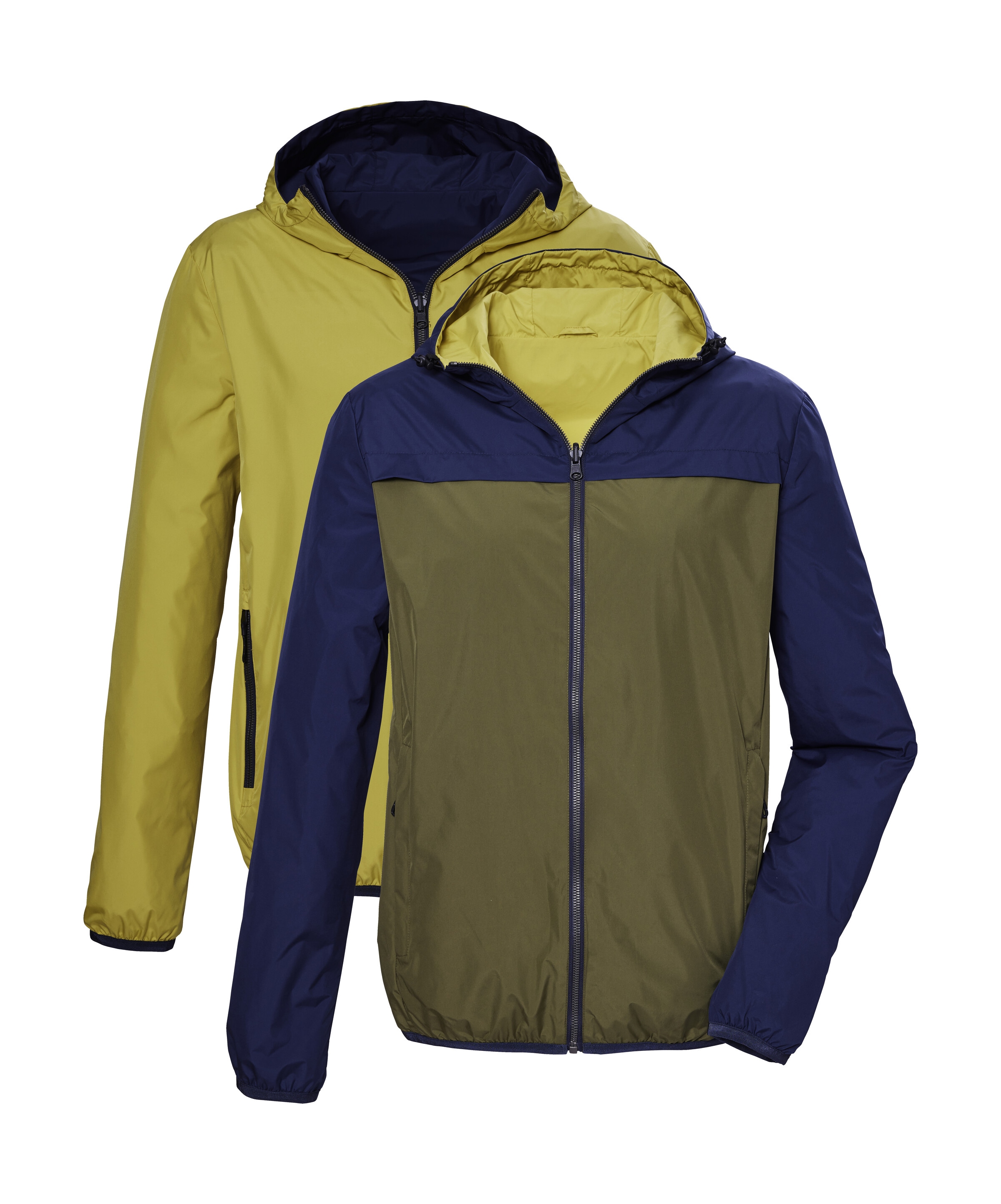G.I.G.A. DX by killtec Wendejacke »GS 90 MN JCKT«, Wendbare, winddichte, wasserabweisende Jacke, PFAS-frei imprägniert
