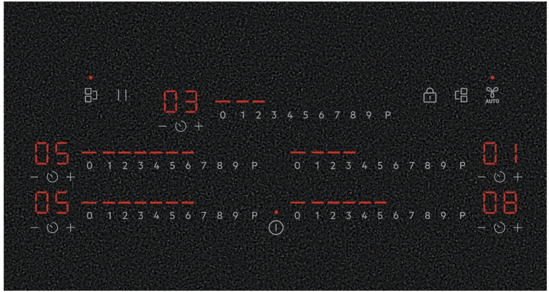 AEG Induktions-Kochfeld "TK85IM0FSZ" Induktionskochfeld, mit Hob²Hood Abzug günstig online kaufen