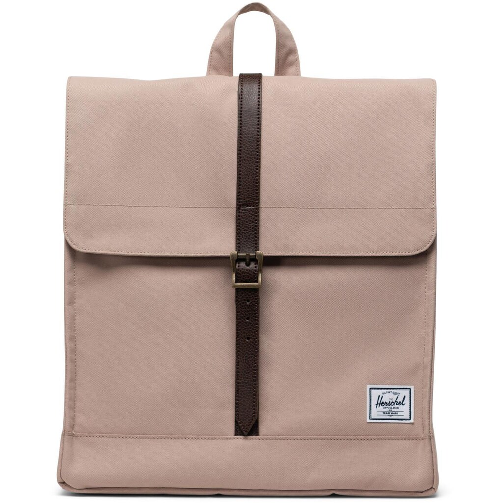 Herschel Cityrucksack »Classic, City Mid-Volume, Light Taupe/Chicory Coffee«