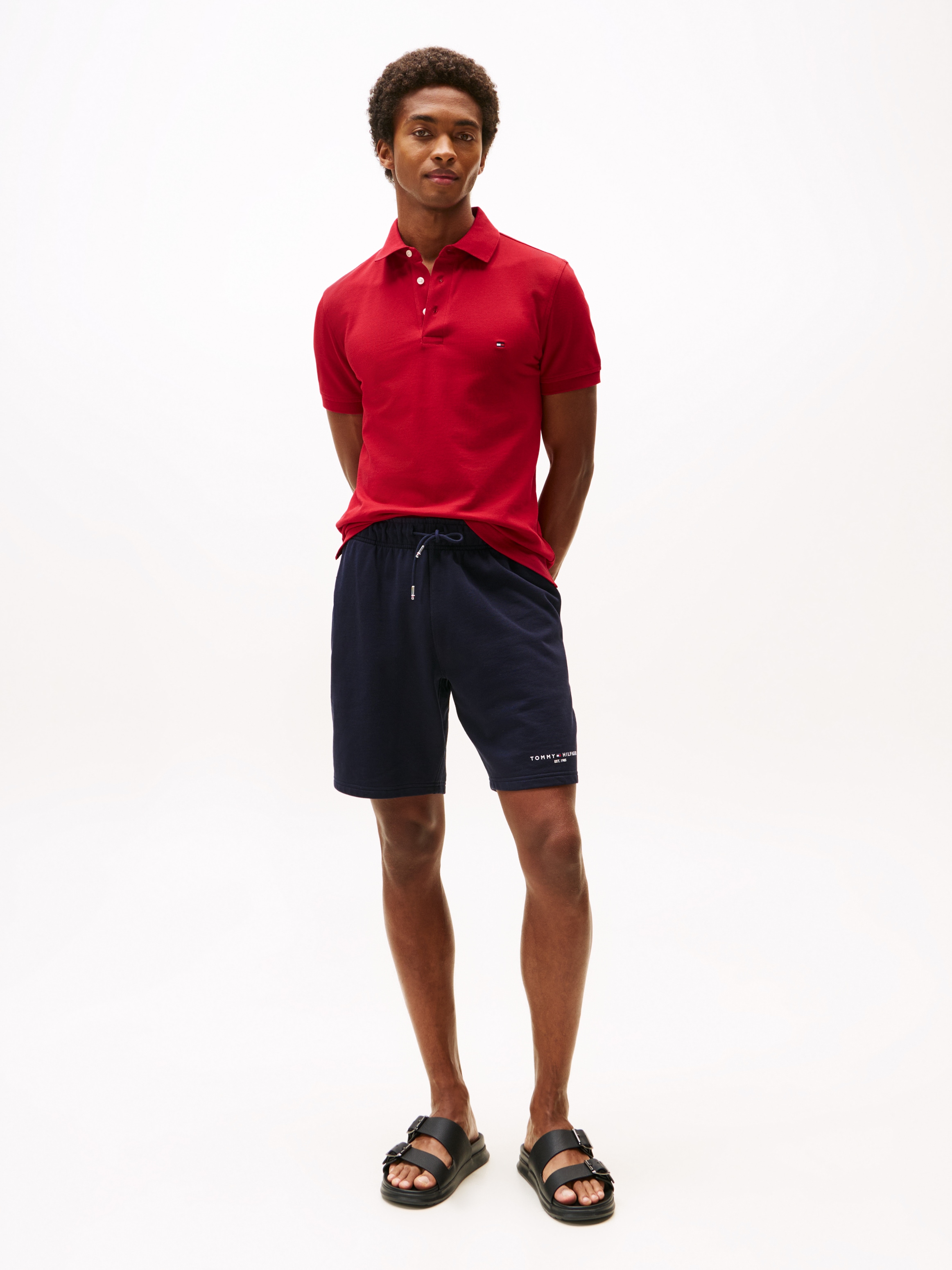 Tommy Hilfiger Poloshirt »1985 SLIM POLO«, hochwertige Baumwoll-Piqué-Qualität