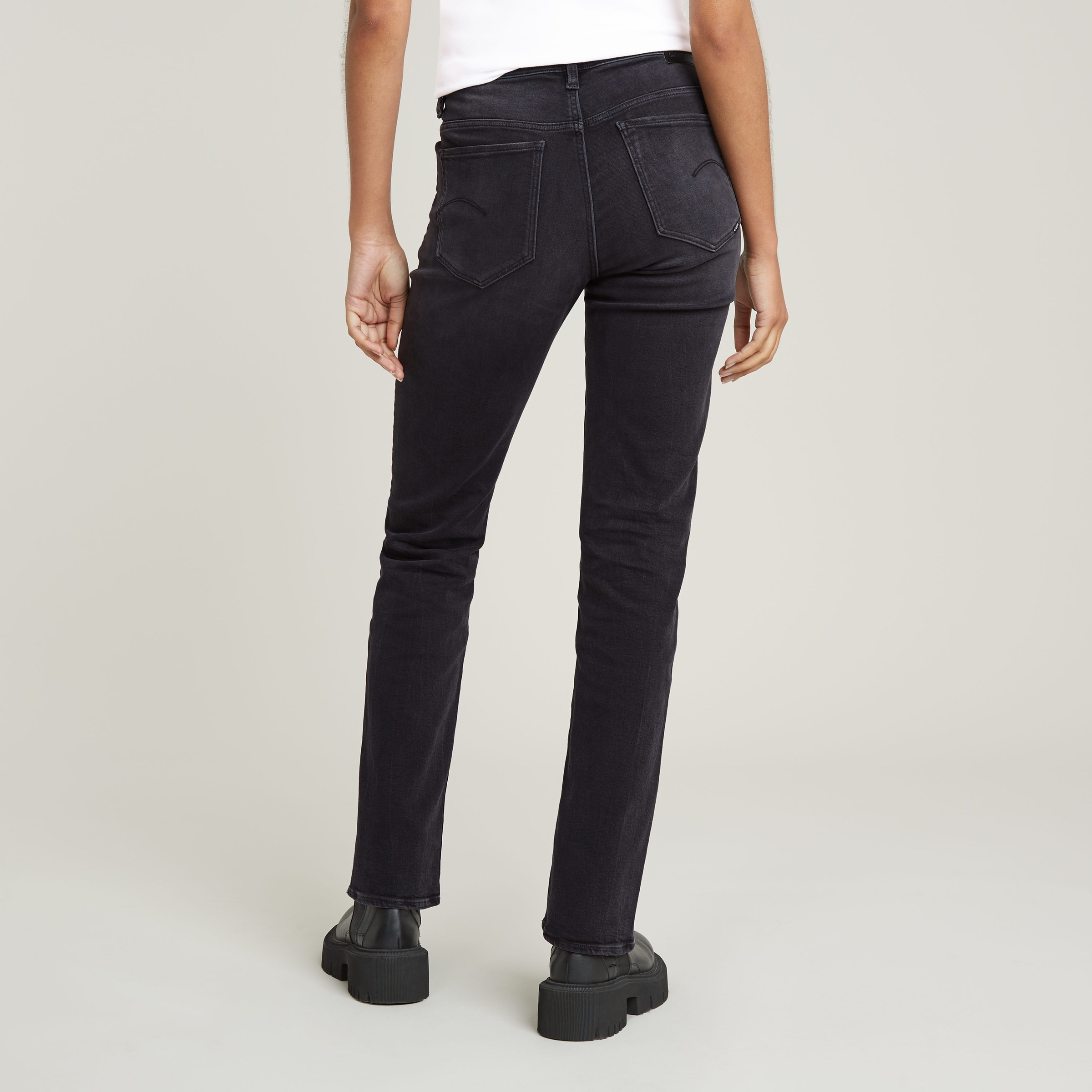 G-STAR Straight-Jeans "Strace Straight Wmn" im 5-Pocket-Stil günstig online kaufen