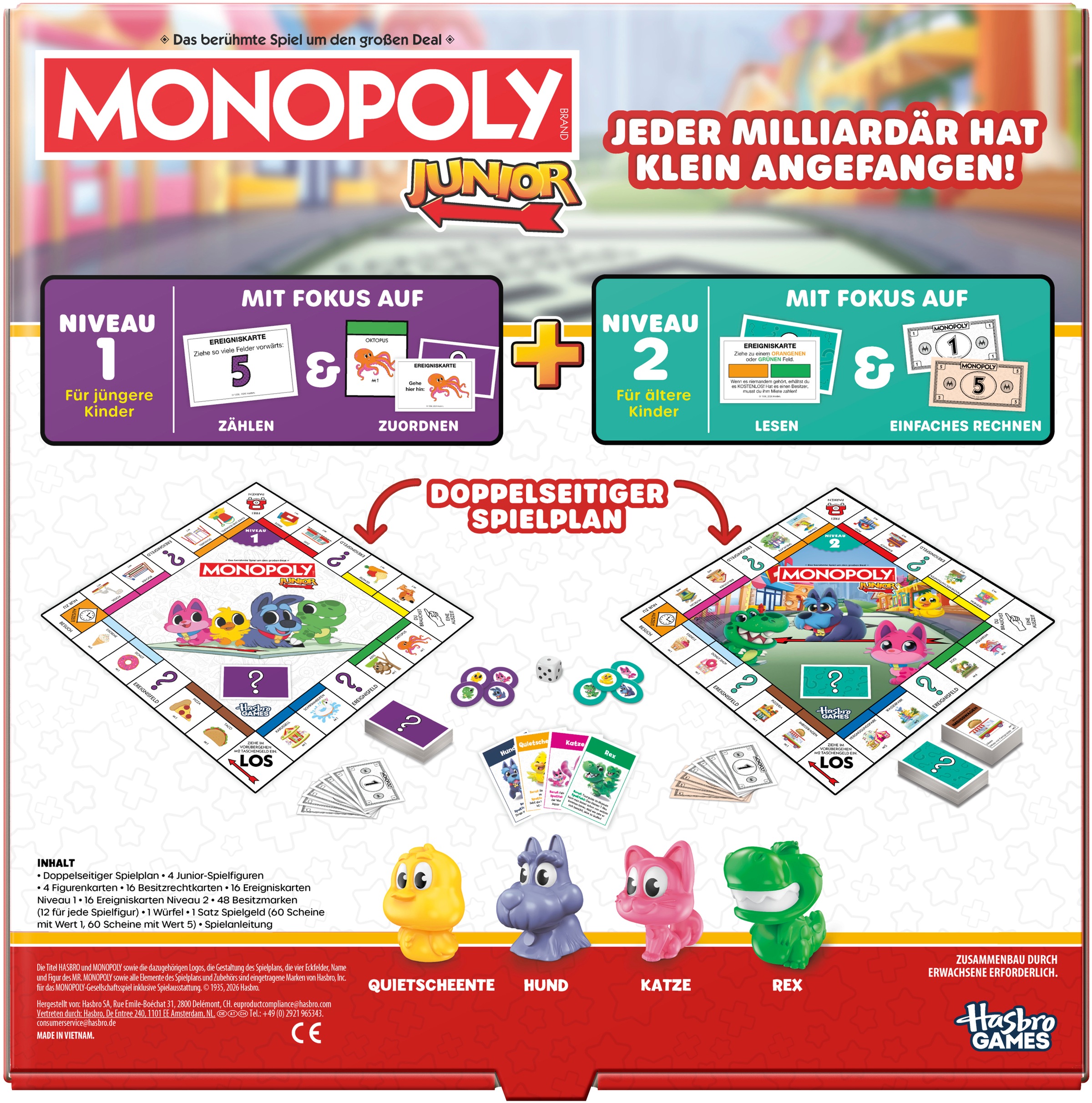 Hasbro Spiel »Monopoly Junior«