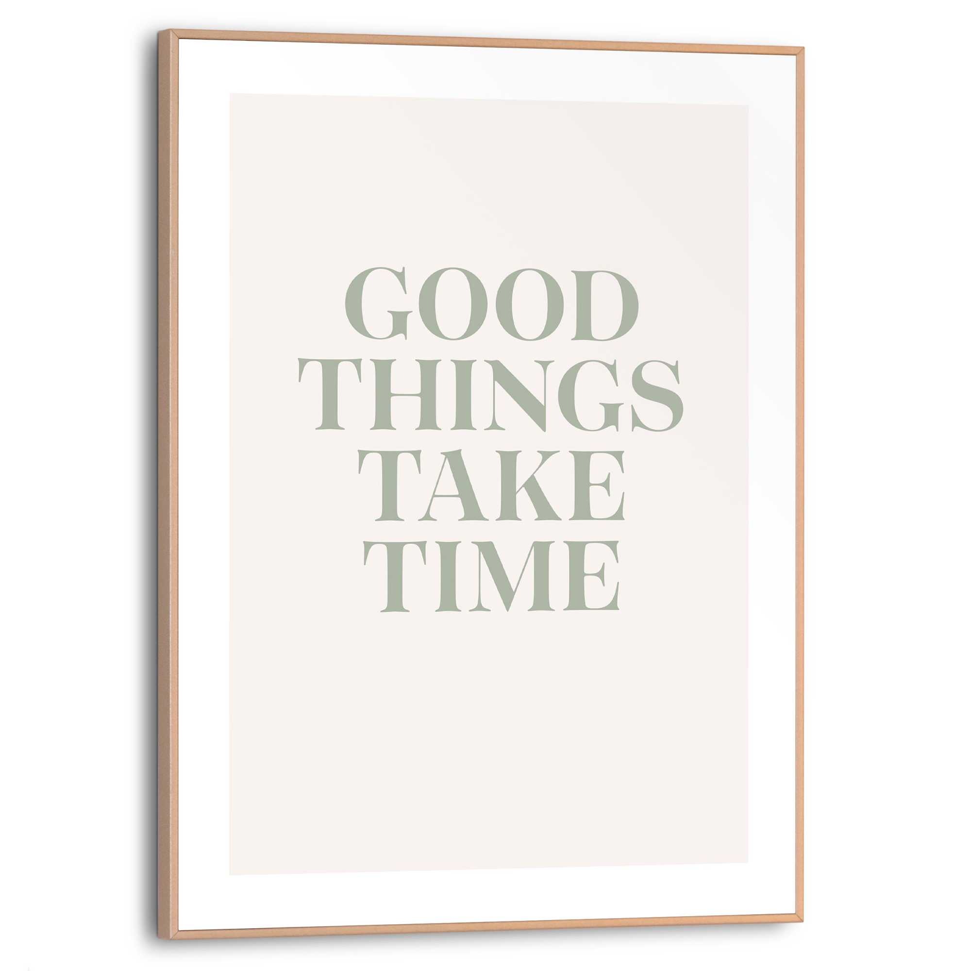 Reinders Bild mit Rahmen "Take Your Time" günstig online kaufen