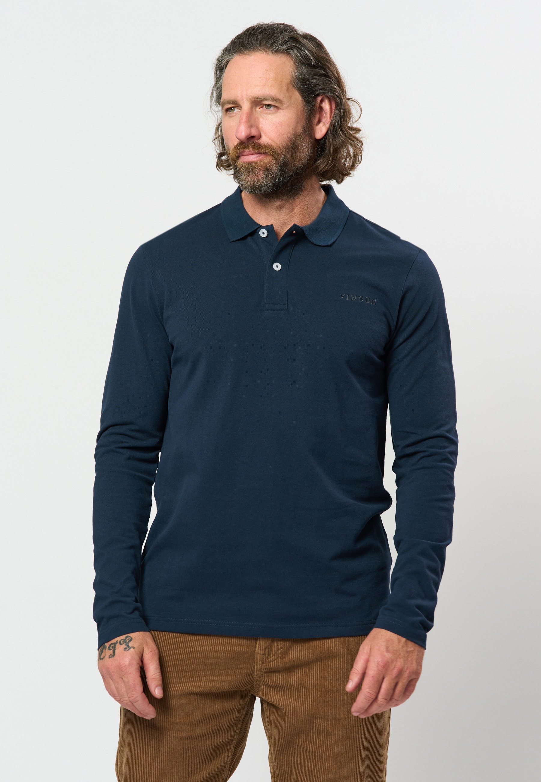 VINSON Kurzarmhemd »VINSON Polo shirt VMVMHenning«