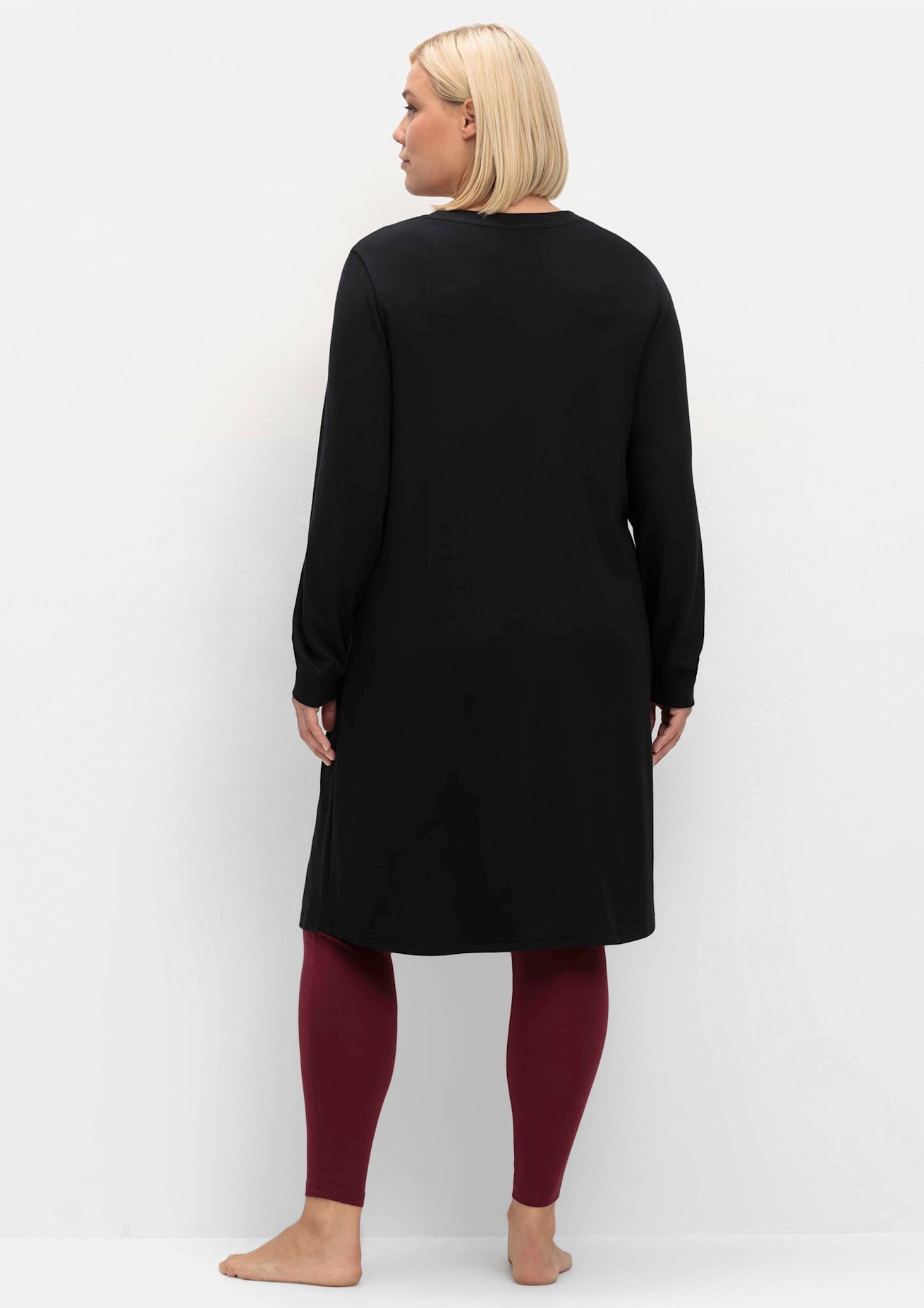 Sheego Sweatkleid »Sweatkleid«