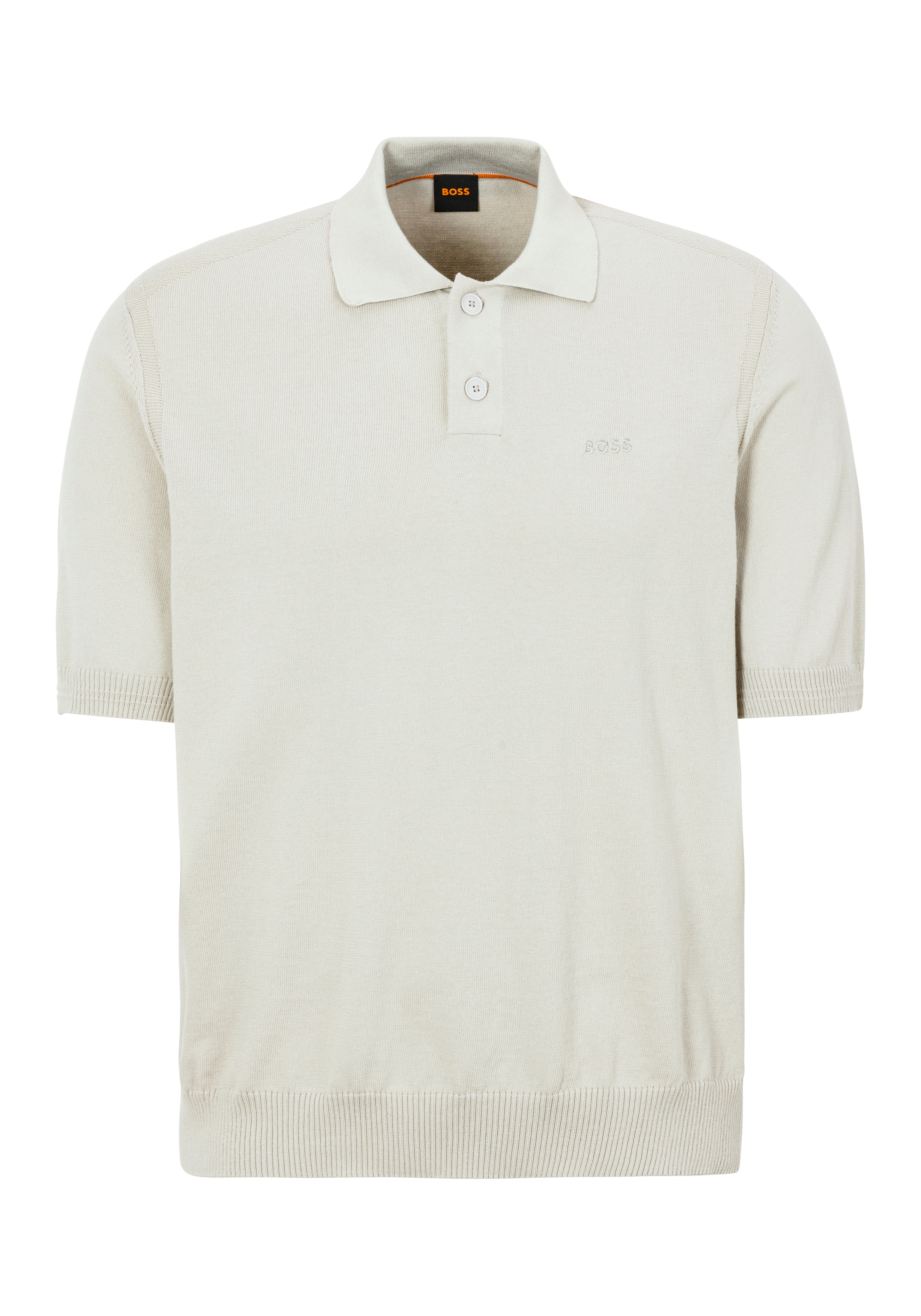 BOSS ORANGE Strickpullover »Asac« mit Polokragen