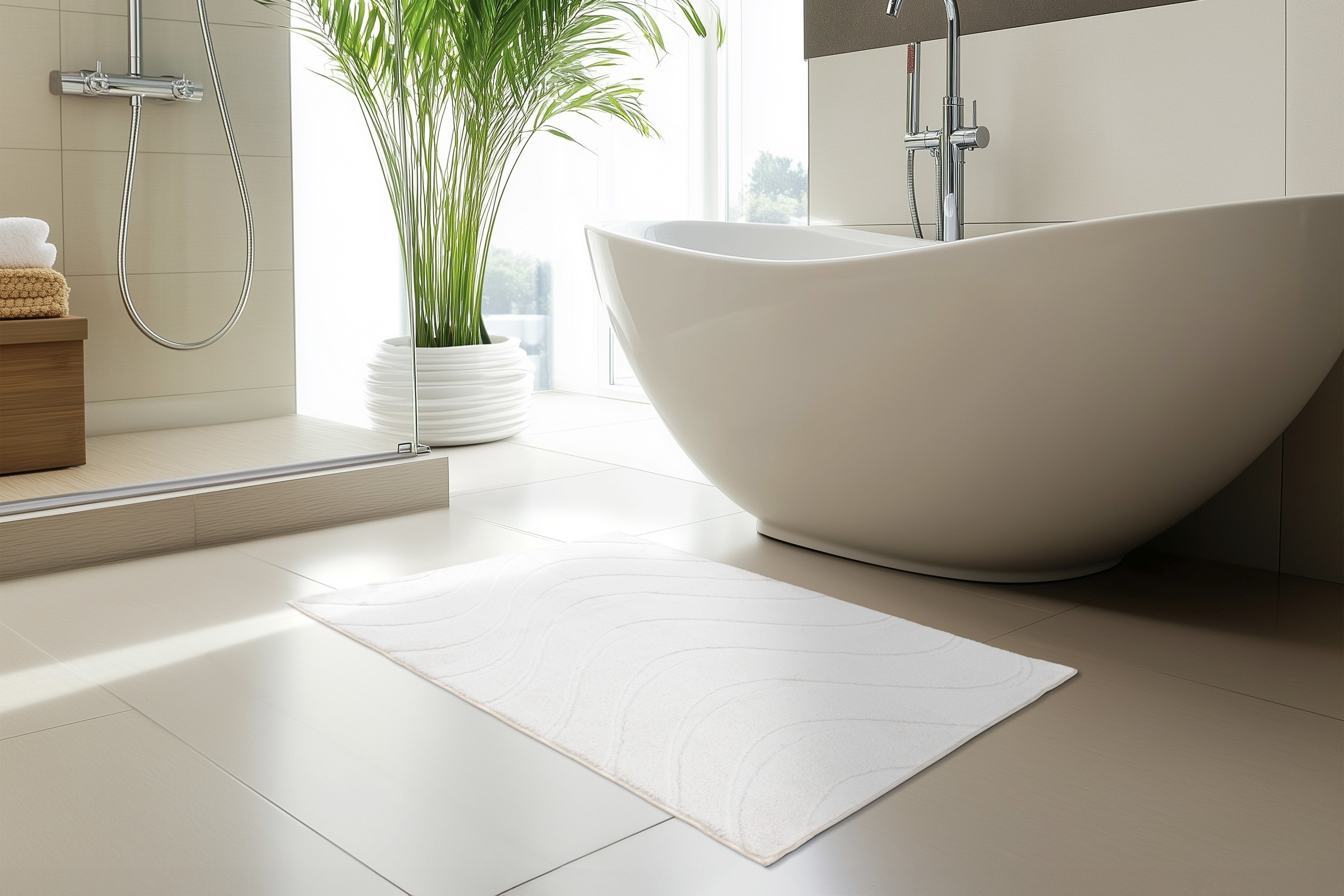 Kayoom Badematte "Badematte Ocean Touch 425" Kurzflor günstig online kaufen