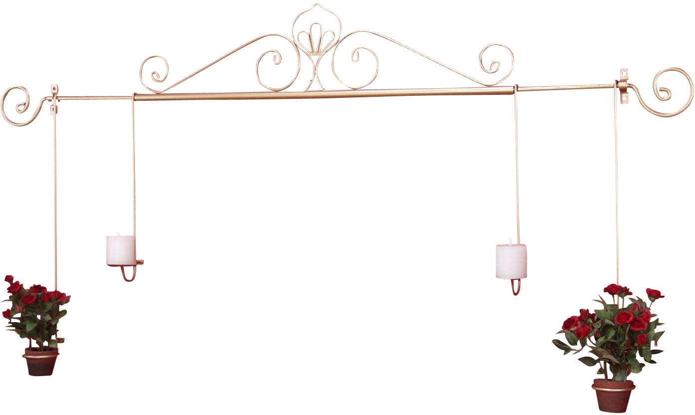 HOFMANN LIVING AND MORE Kerzenhalter "Kerzen-Wandhalter variabel ausziehbar günstig online kaufen