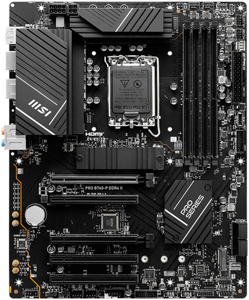 MSI Mainboard »PRO B760-P DDR4 II«