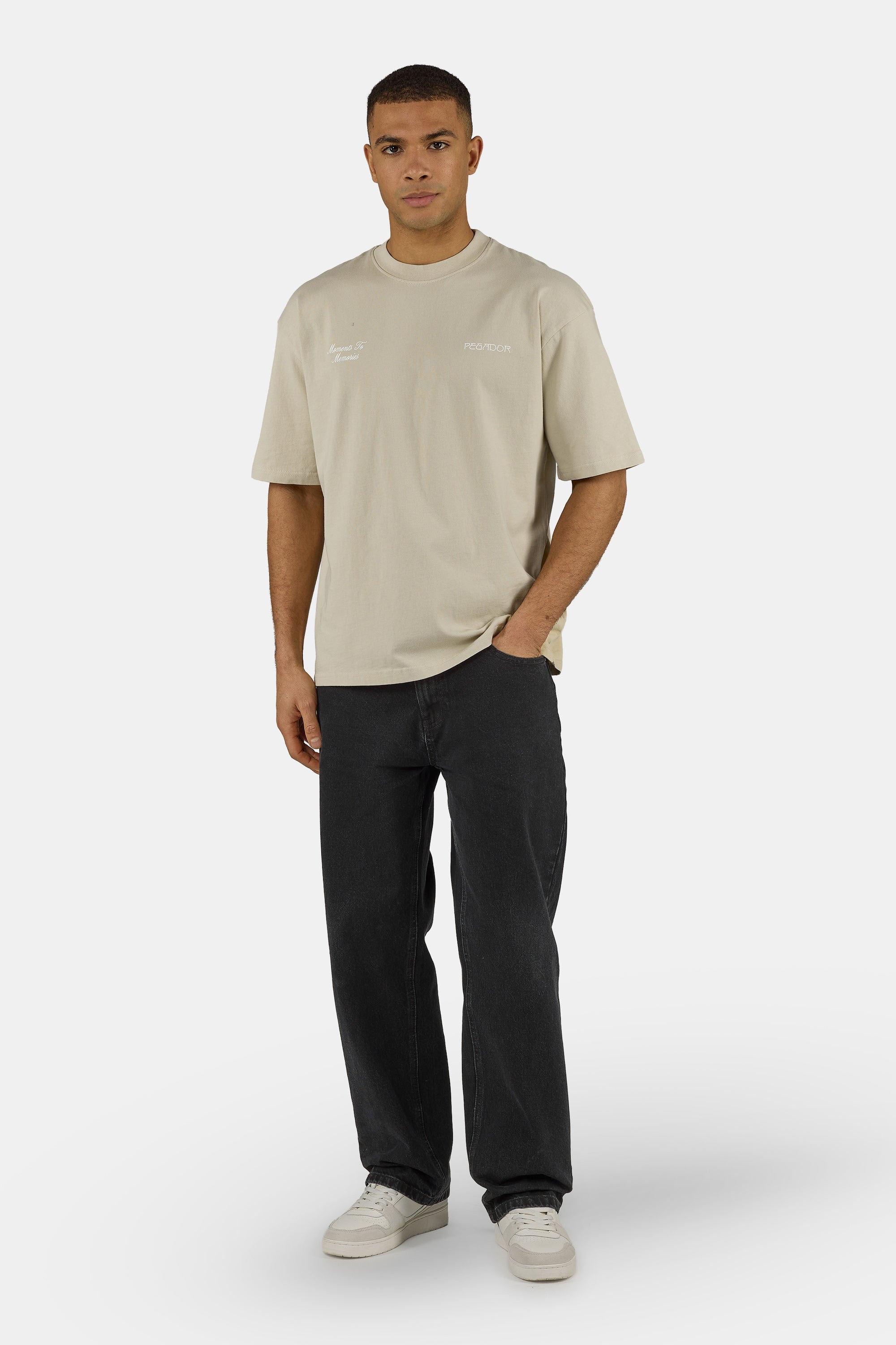 PEGADOR T-Shirt »Zernez Oversized Tee« Baumwolle, oversize