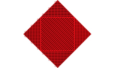 florco® Klickfliesen »classic,rot,40x40x1,8 cm«, (6 St.), 6 Stück/Pack (≈ 0,96 m²) kaufen
