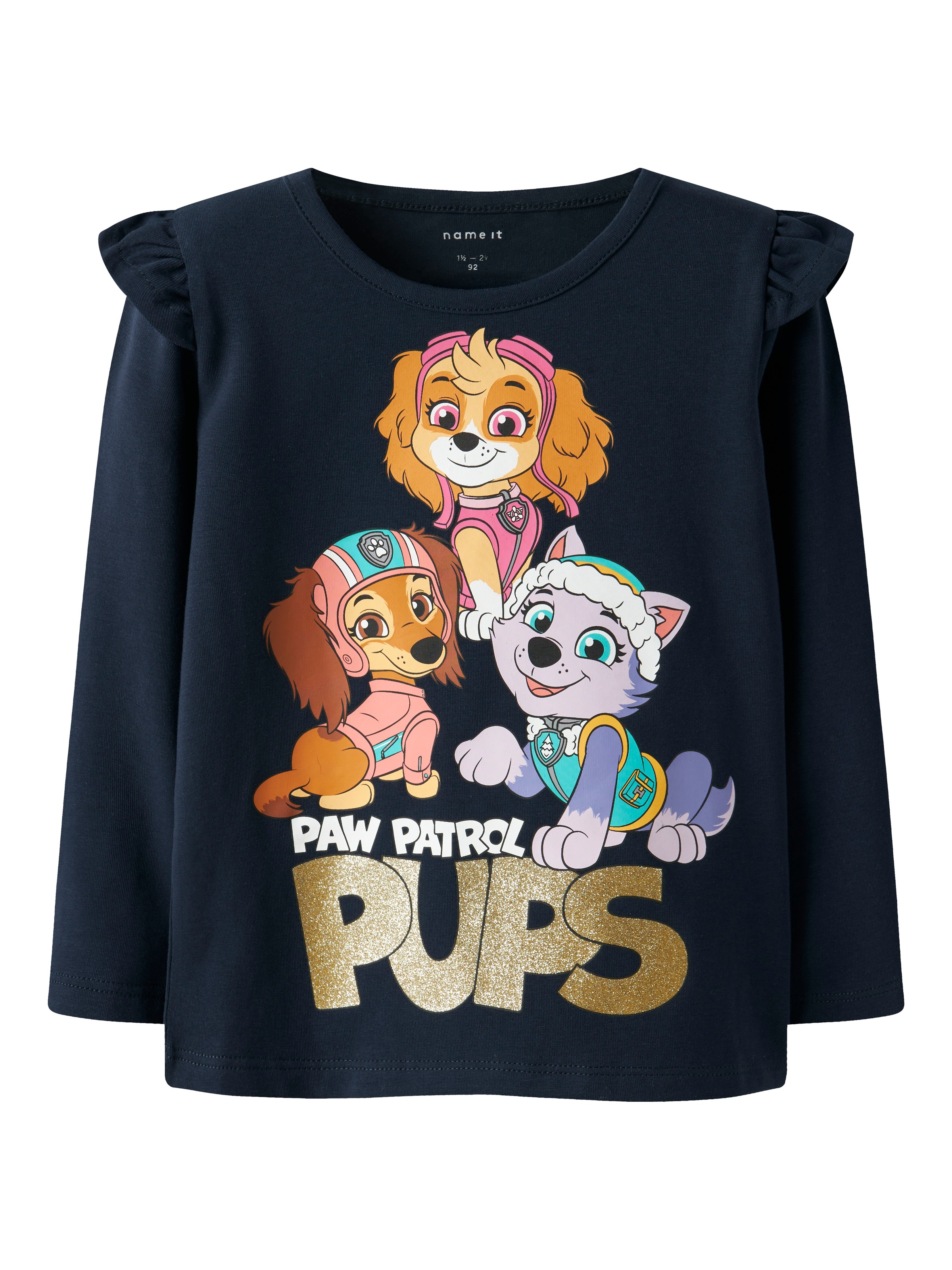 Name It Langarmshirt »NMFJABA PAW LS TOP NOOS CPLG«