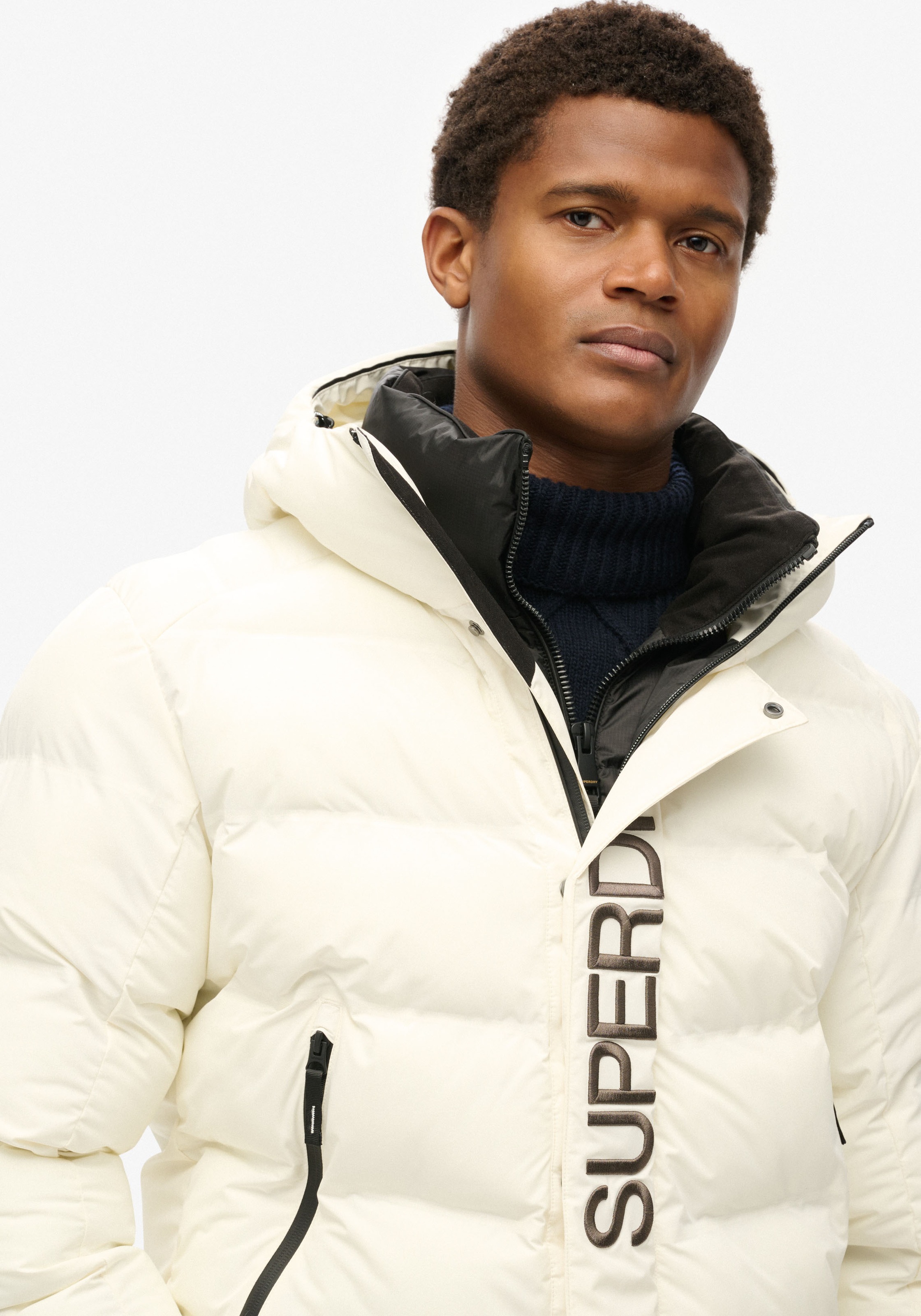 Superdry Steppjacke Hooded City Graphic Puffer Jkt günstig online kaufen