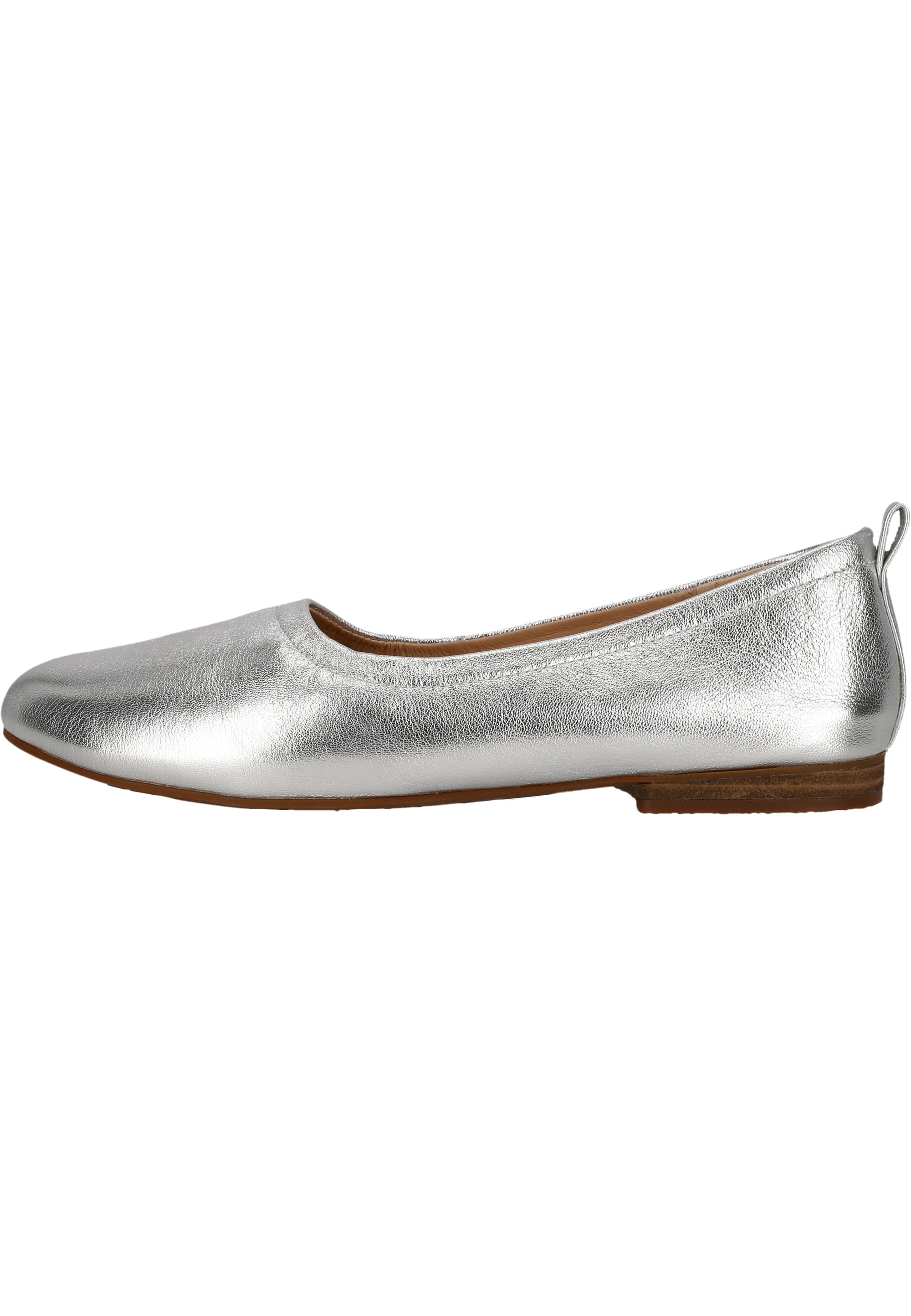 Clarks Ballerina »Fawna Soft«, im coolen Metallic-Look