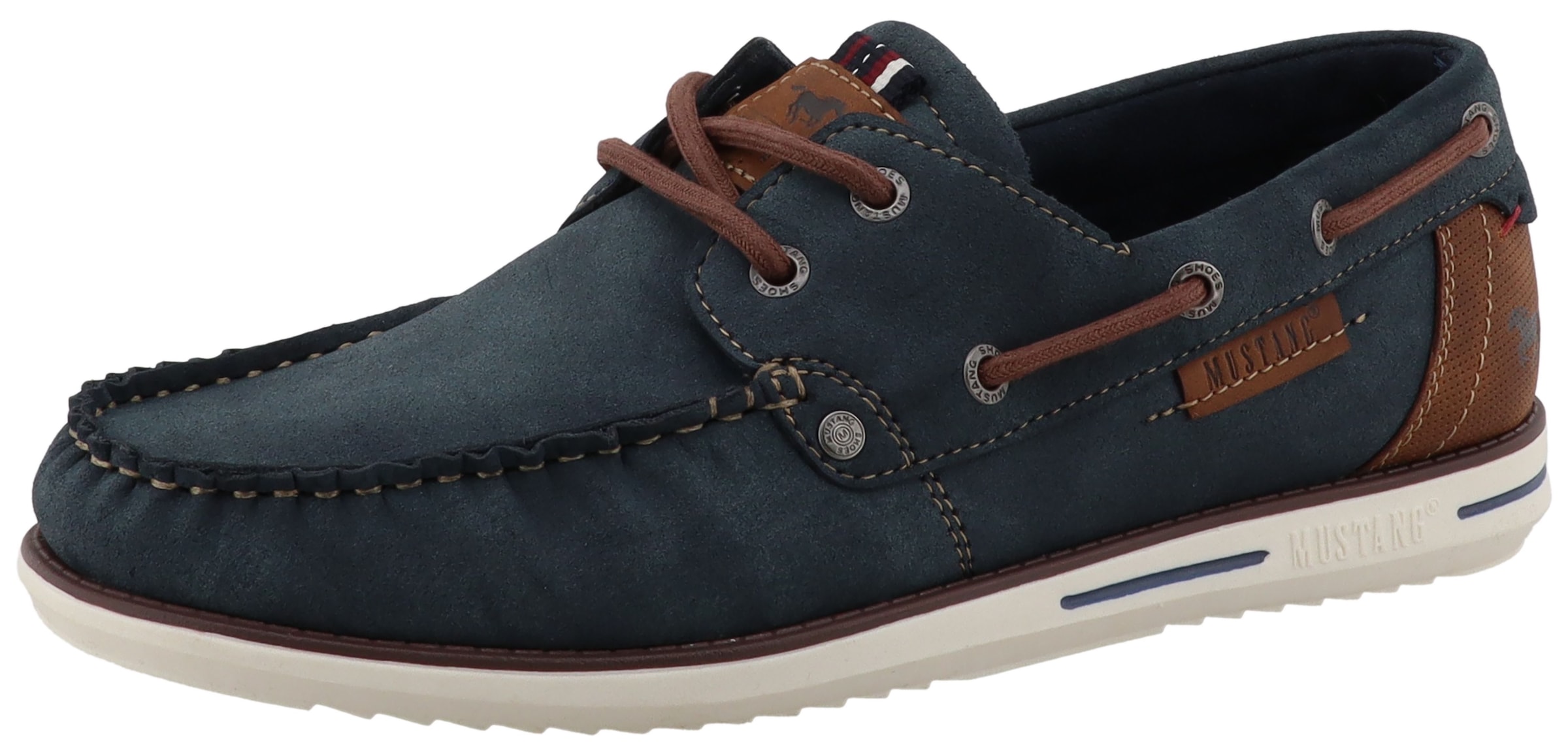 Mustang Shoes Bootsschuh "Orlando" Schnürschuh, Freizeitschuh mit modischen günstig online kaufen