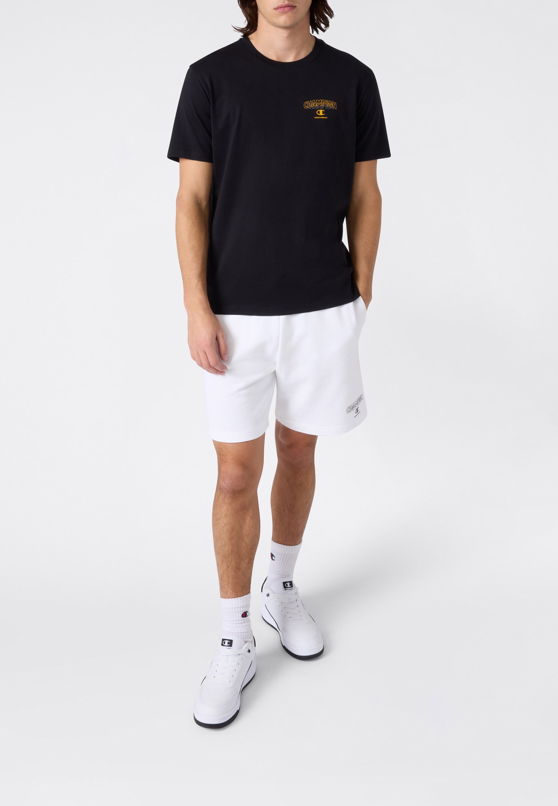 Champion T-Shirt »Graphic Tee« sportlicher Stil, Kurzarm, für sportliche Aktivitäten und Freizeit