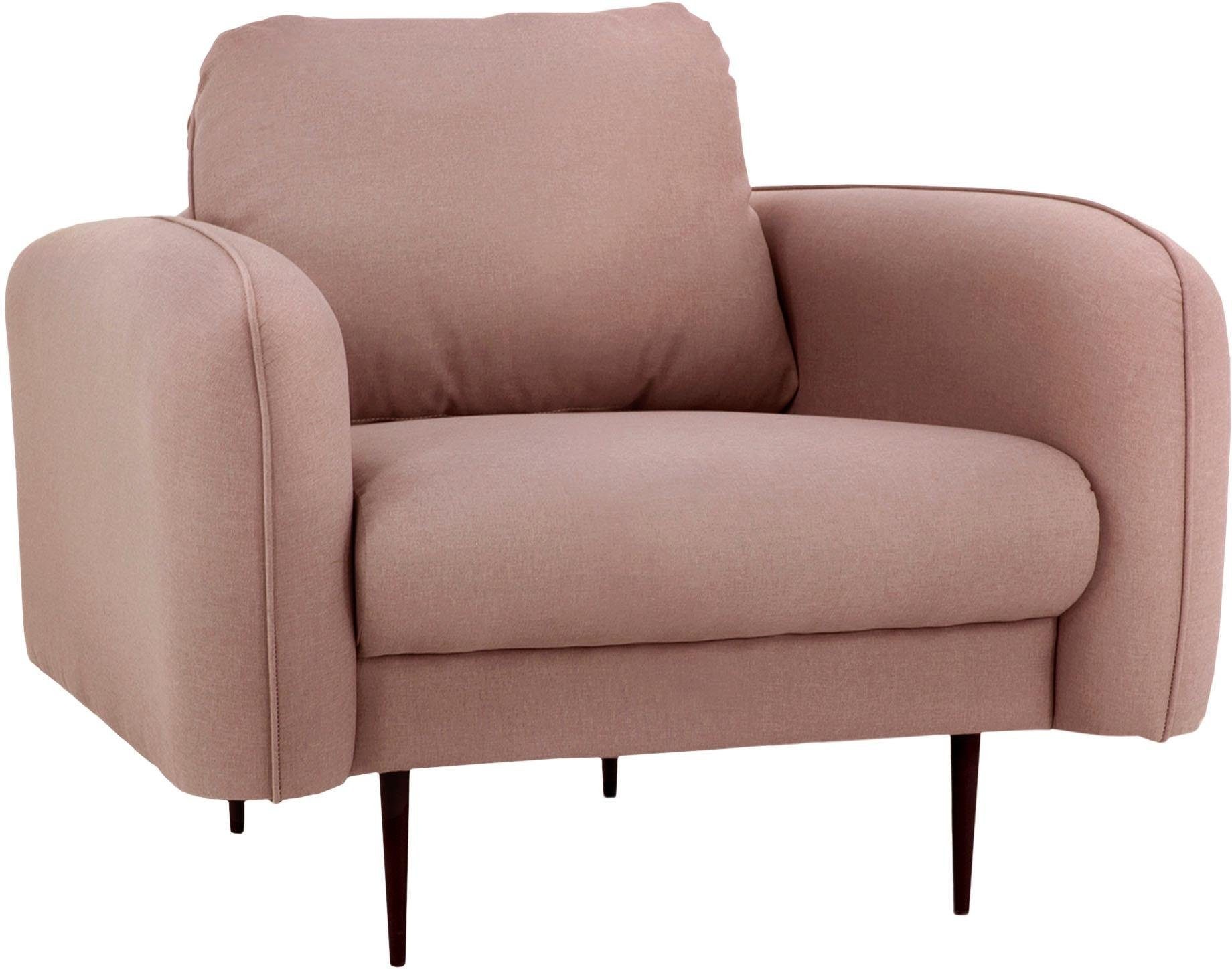 Home affaire Sessel "Skidi" mit losem Rückenkissen und Keder oben auf der A günstig online kaufen