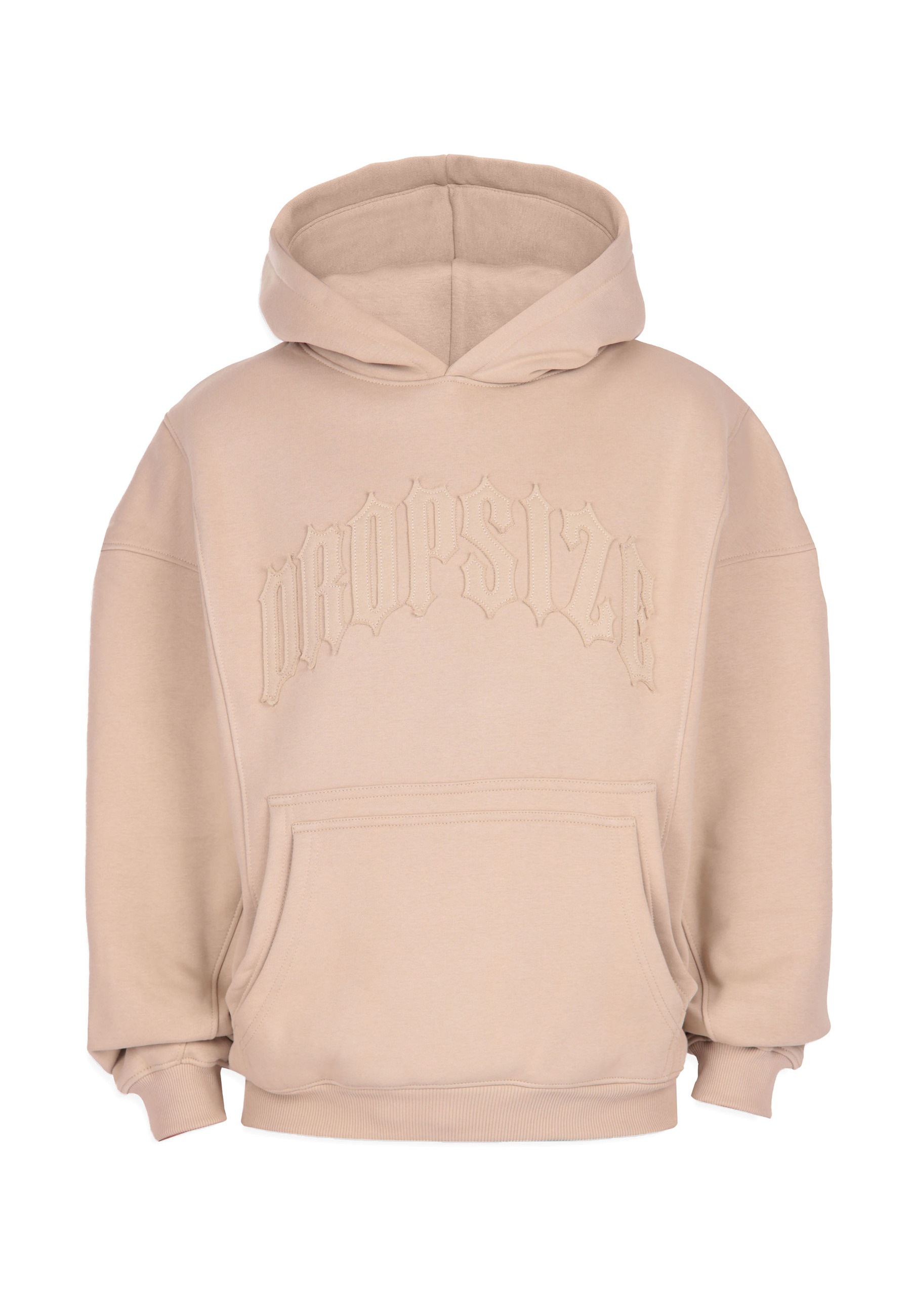 Dropsize Kapuzensweatshirt "Dropsize RAW EDGES SEAM HOODIE", 1 Stk.