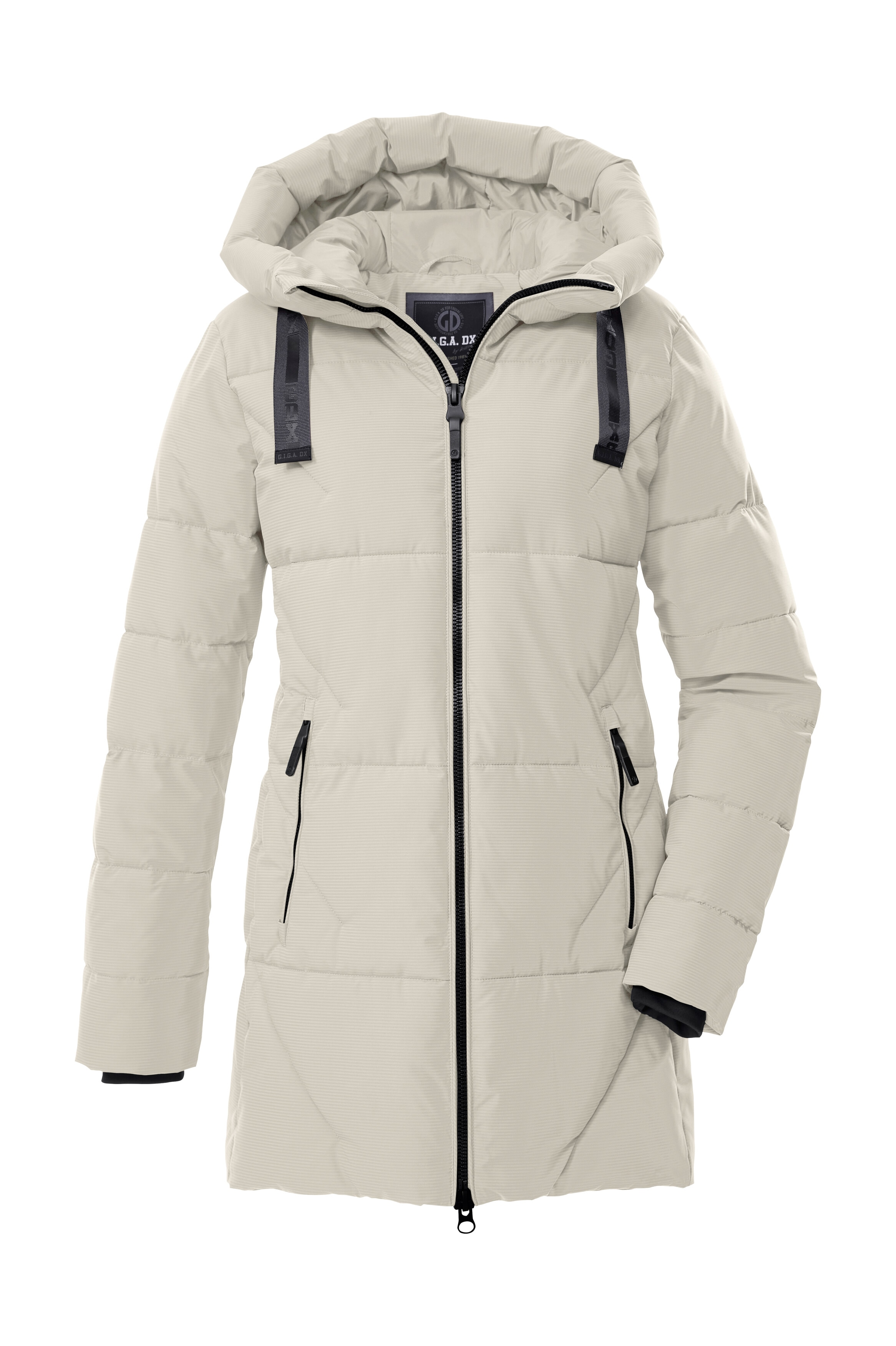 G.I.G.A. DX by killtec Steppmantel "GW 30 WMN QLTD PRK" Wasserabweisender, atmungsaktiver Steppparka mit großer Kapuze