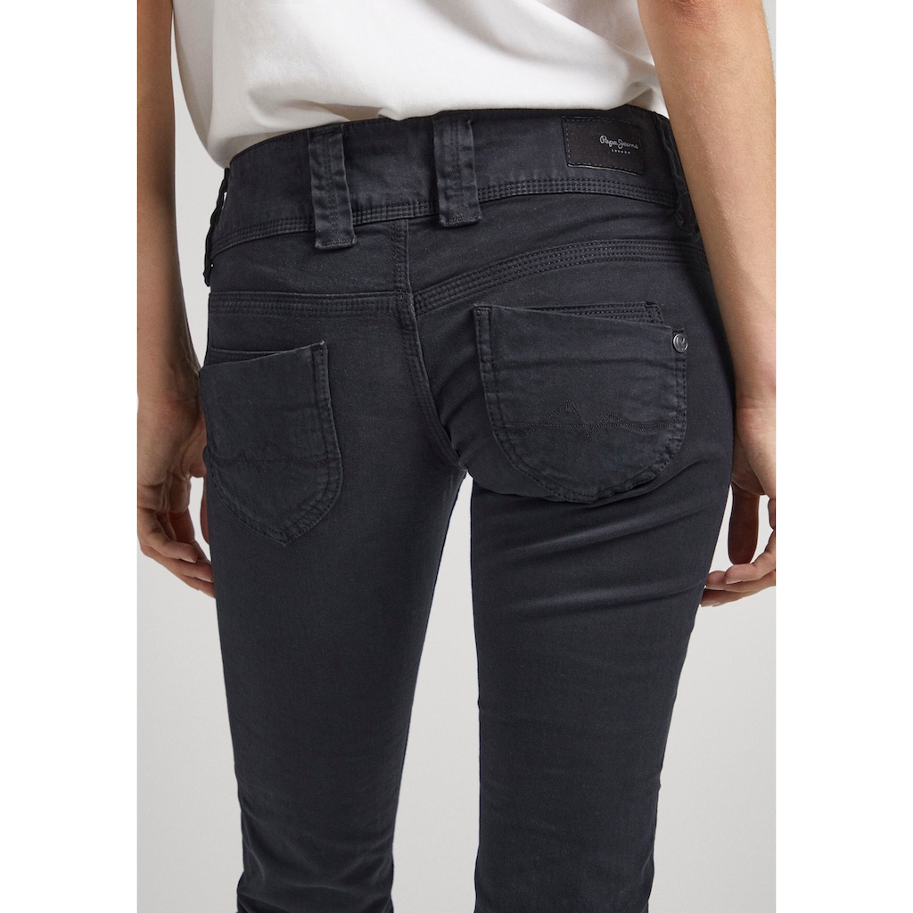 Pepe Jeans Regular-fit-Jeans »VENUS«, mit Badge