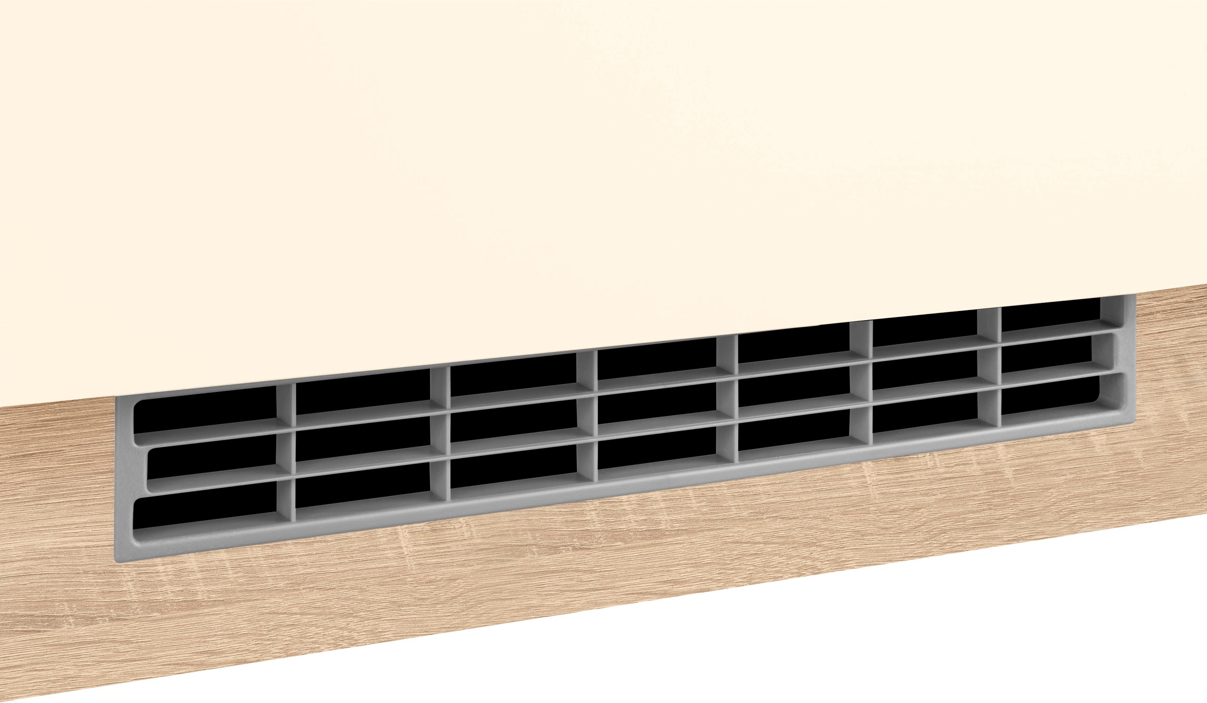 HELD MÖBEL Kühlumbauschrank »Virginia«, 165 cm hoch, 60 cm breit, Nische für Kühlschrank: 56/88/55 cm, 2 Türen
