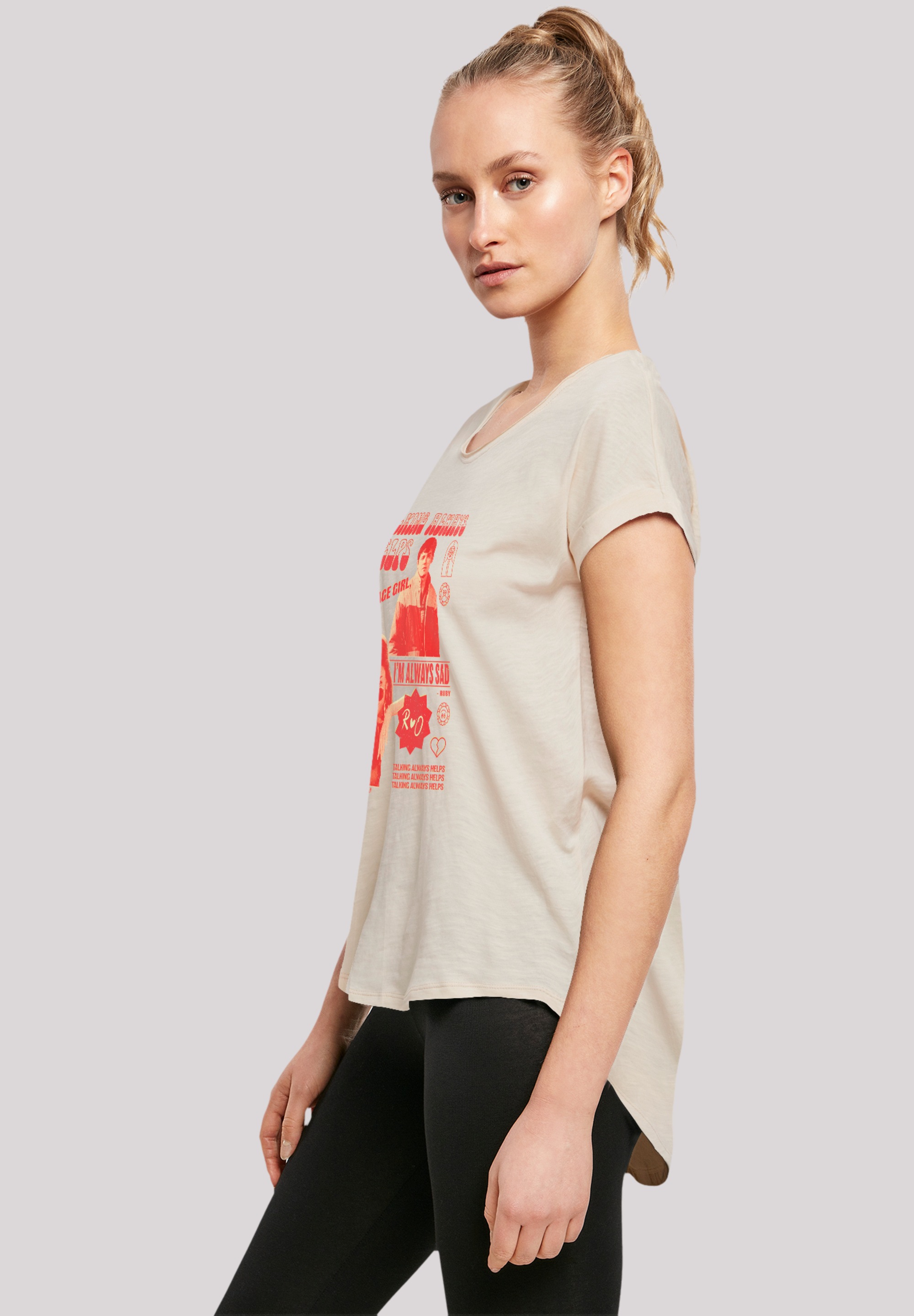 F4NT4STIC T-Shirt »Sex Education Otis Talking Helps Netflix TV Series«, Premium Qualität