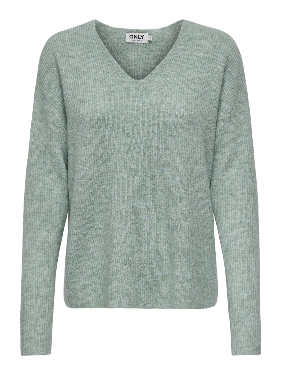 ONLY V-Ausschnitt-Pullover »ONLCAMILLA V-NECK L/S PULLOVER KNT NOOS«