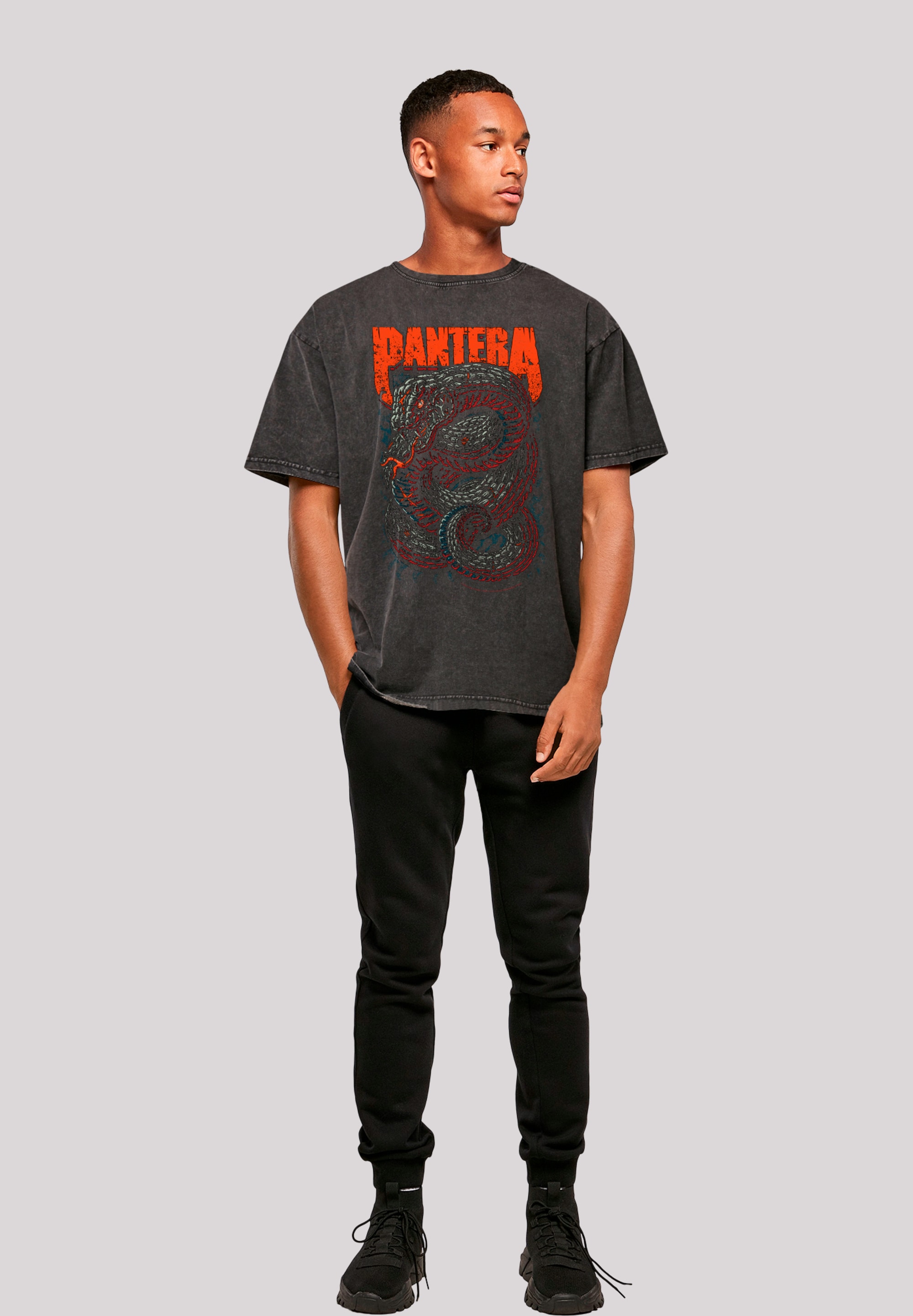 F4NT4STIC T-Shirt »Pantera Venomous Snake«, Premium Qualität