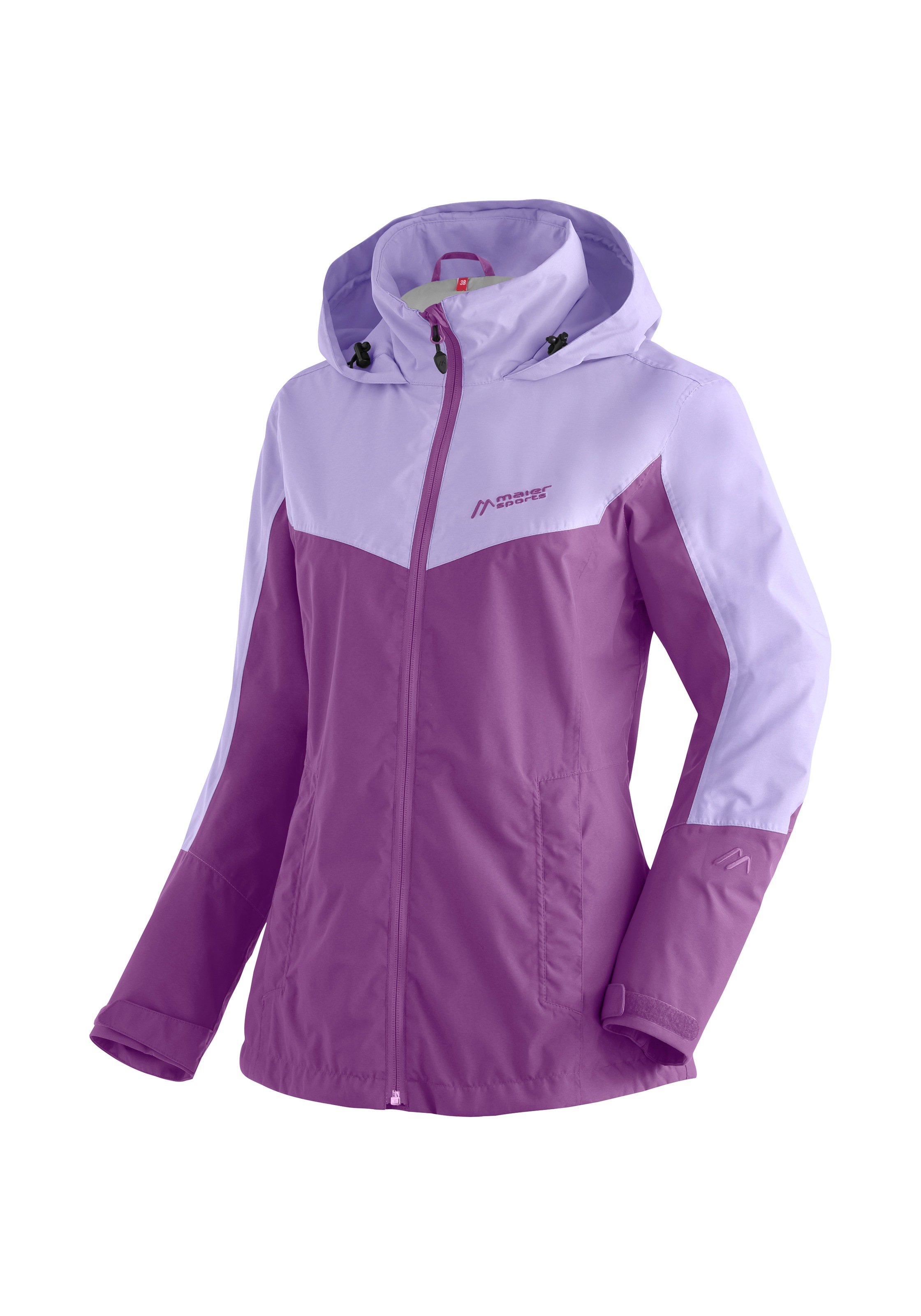 Maier Sports Funktionsjacke "Partu W", Wasserdichte Outdoorjacke aus atmungsaktivem Material