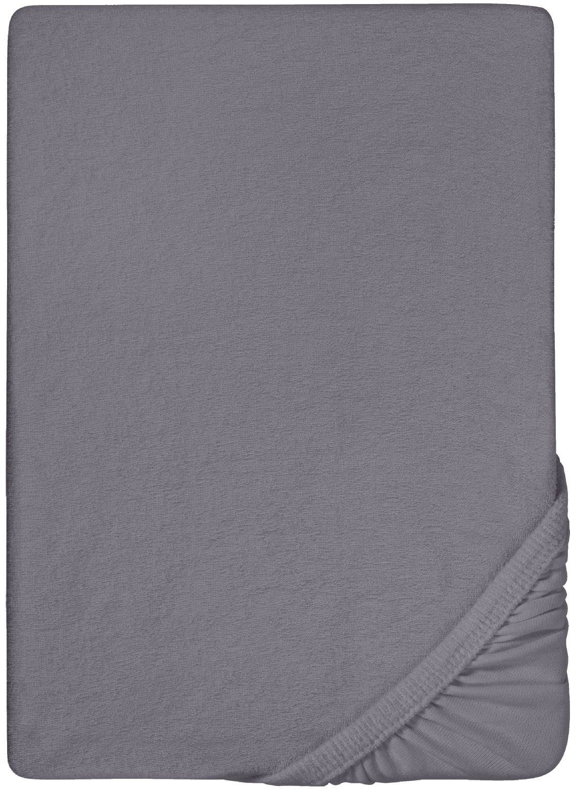 Biberna Spannbettlaken "0012344 Premium Frottee-Stretch Spannbetttuch 80% Baumwolle" Frottee-Stretch, Rundumgummi, bügelfrei, ab Größe 90 x 190 cm